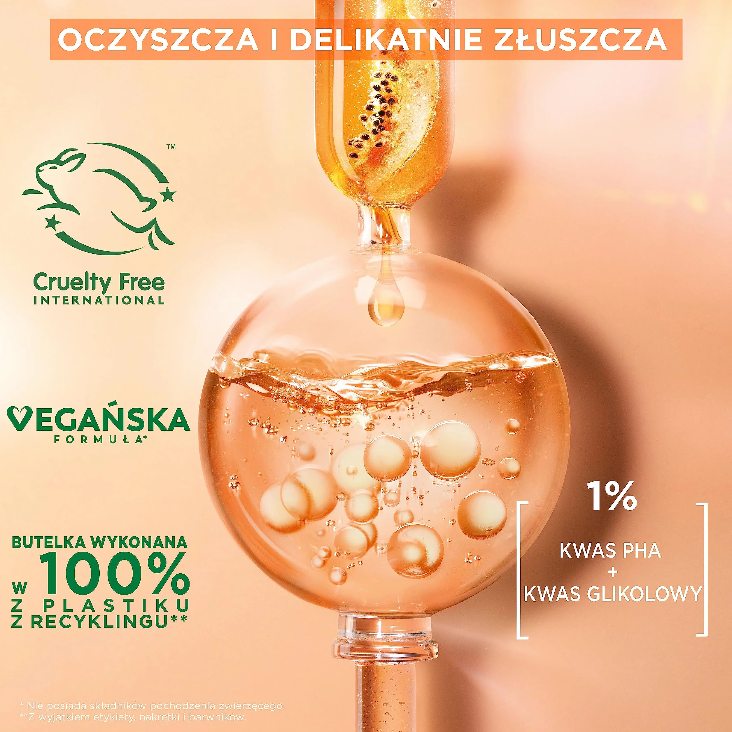 Garnier Skin Naturals Złuszczający Płyn Micelarny 3w1 400ml