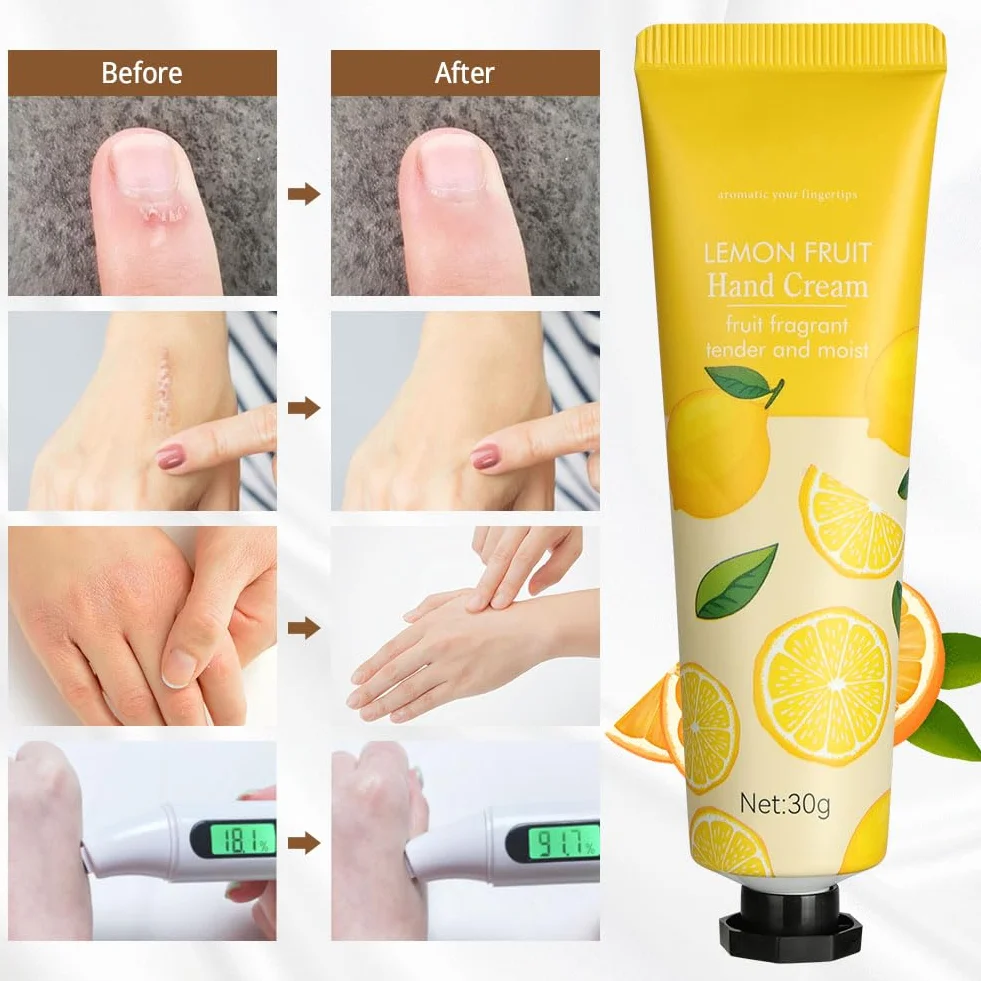 LOPHE Krem do rąk nawilżający 30g x 5 naturalny kwiatowy zestaw podróżny
