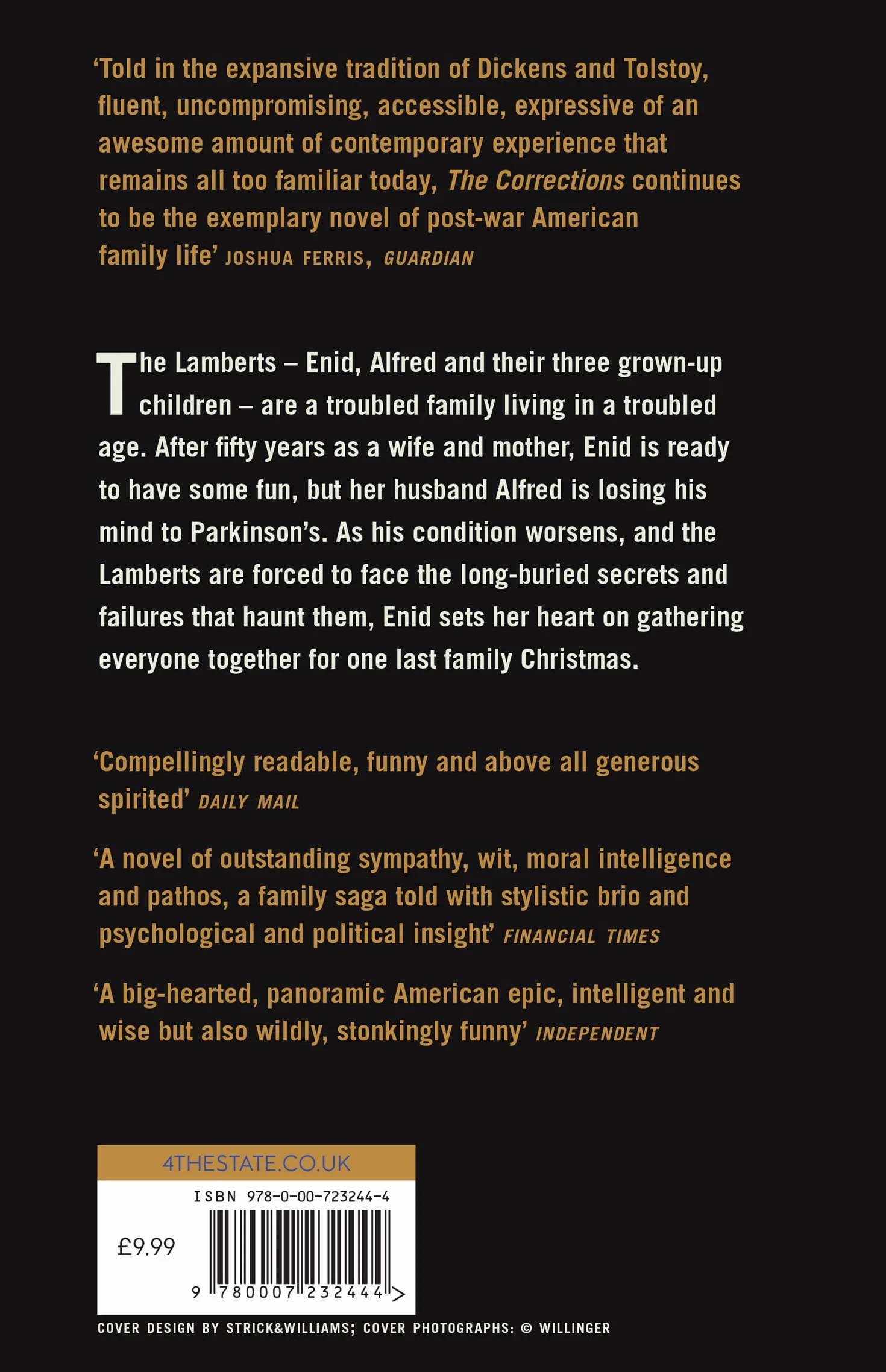 The Corrections: A captivating Sunday Times bestselling Christmas literary family novel