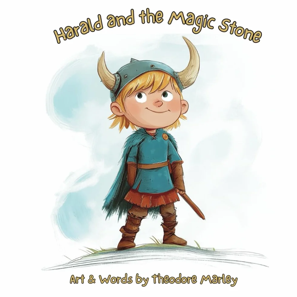 Harald And The Magic Stone: Harald the Brave little Viking boy