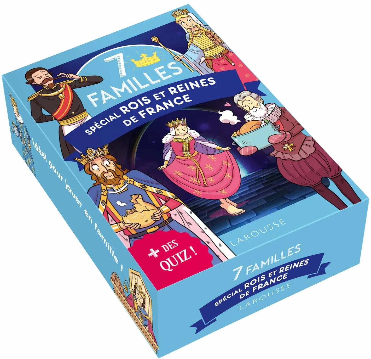 7 familles des Rois et Reines de France