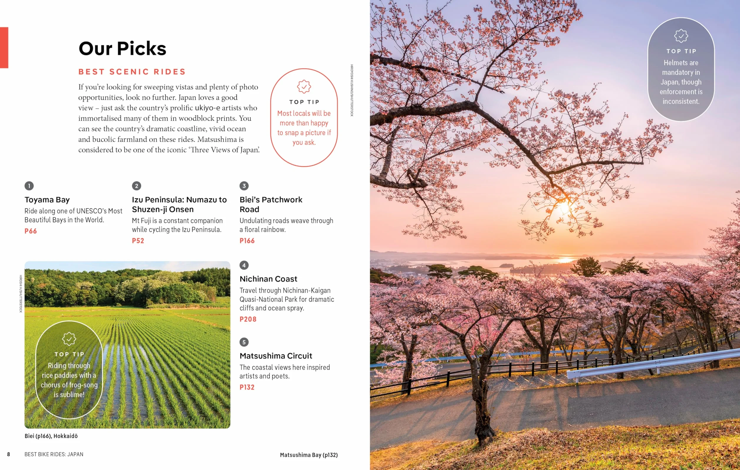 Best Bike Rides Japan 1ed -anglais-: 35 Day Trips on Two Wheels | Detailed Directions & Maps | Covers Around Tokyo, Kansai and Shikoku