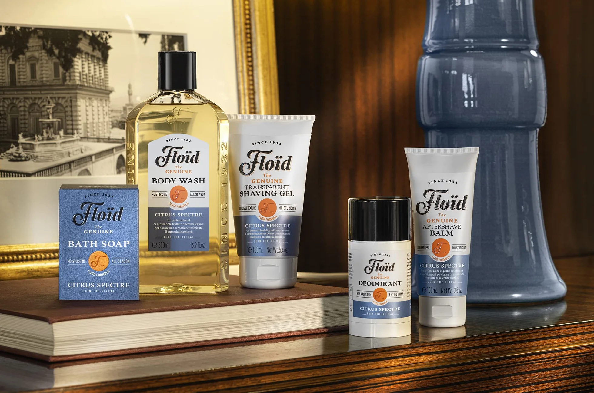 Floïd Citrus Spectre żel do golenia z gliceryną relaksujący ciepły zapach
