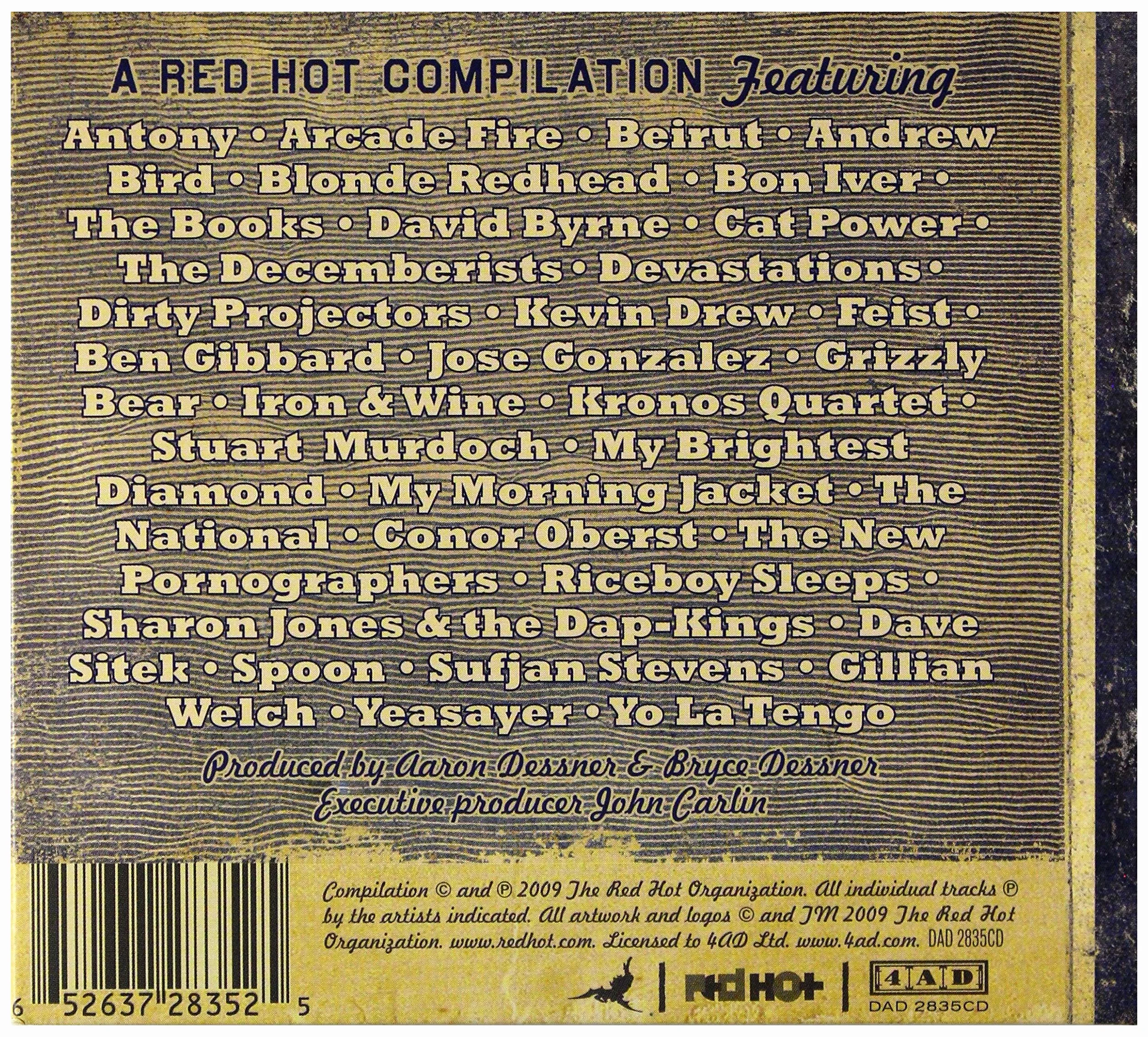 Dark Was The Night: Red Hot Compilation