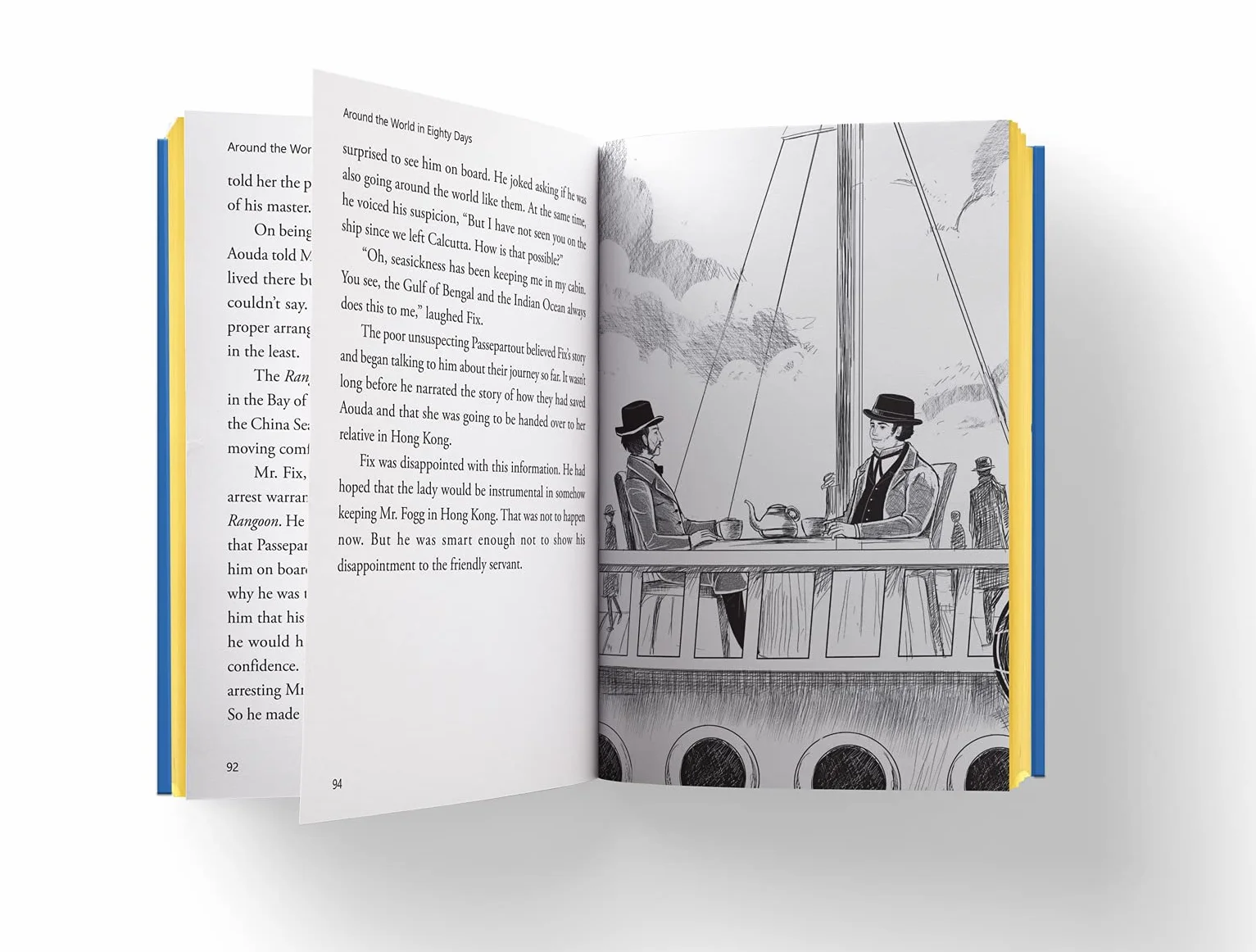 Around the World in 80 Days: English Novel With Review Questions