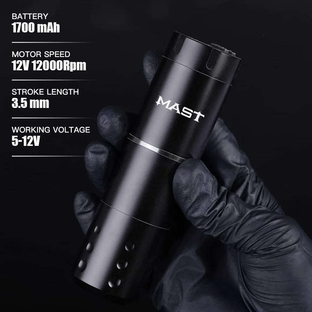 Mast AI Wireless Rotary Tattoo Machine Pen Battery