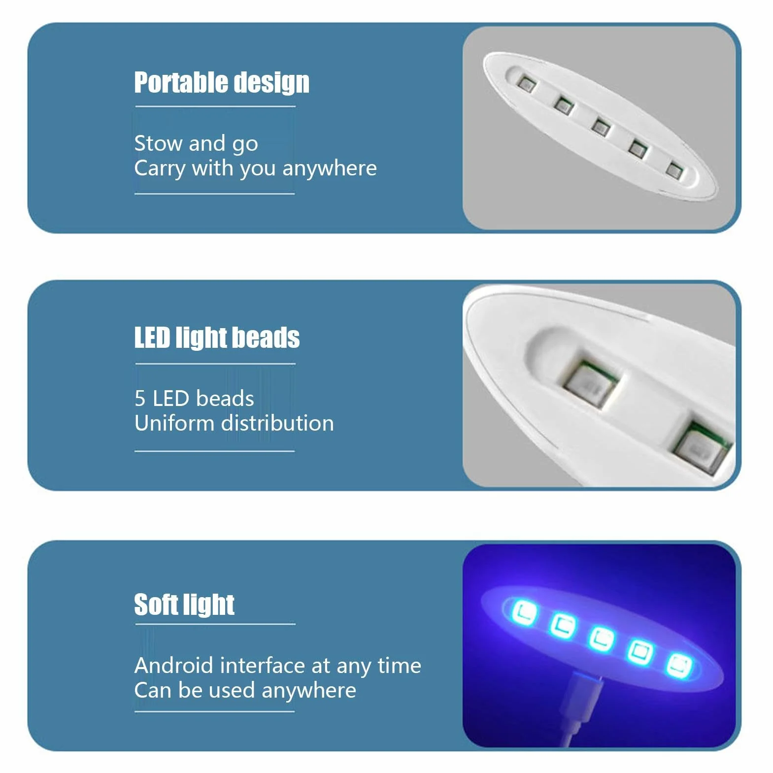 Nail Gel UV Light, LED Nail Dryer, Rapid Curing Device, Type C Charging Port, Home Manicure Salon Tool, Art Enthusiast Essential, Fast Drying Lamp, 2.95x0.79 Inches