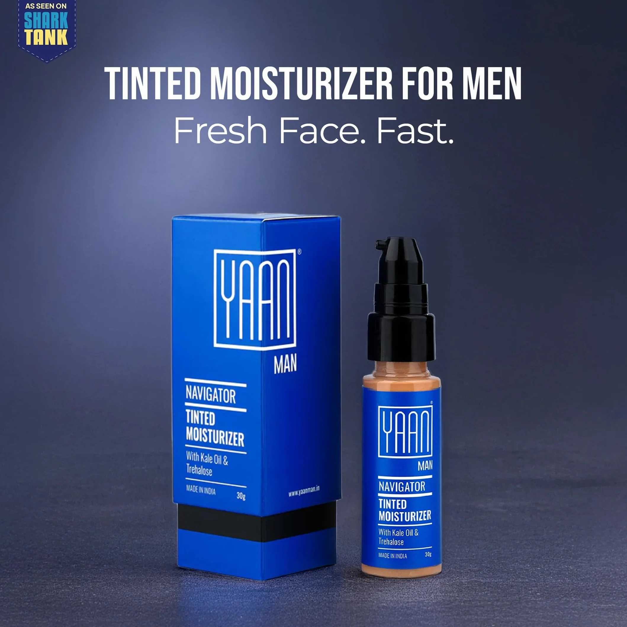YAAN MAN Tinted Face Moisturizer for Men 30 gm Light