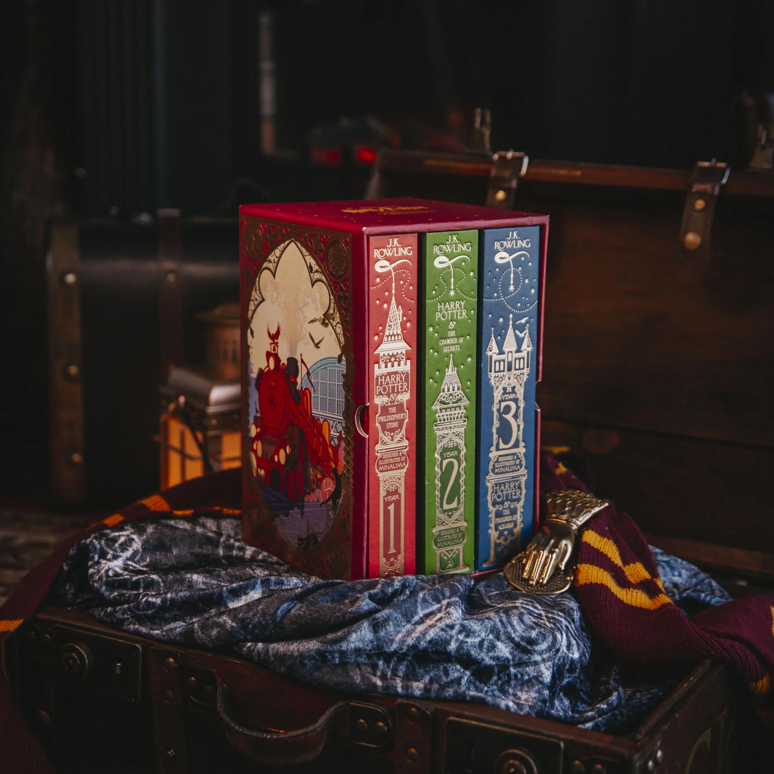 Harry Potter 1-3 Box Set: MinaLima Edition