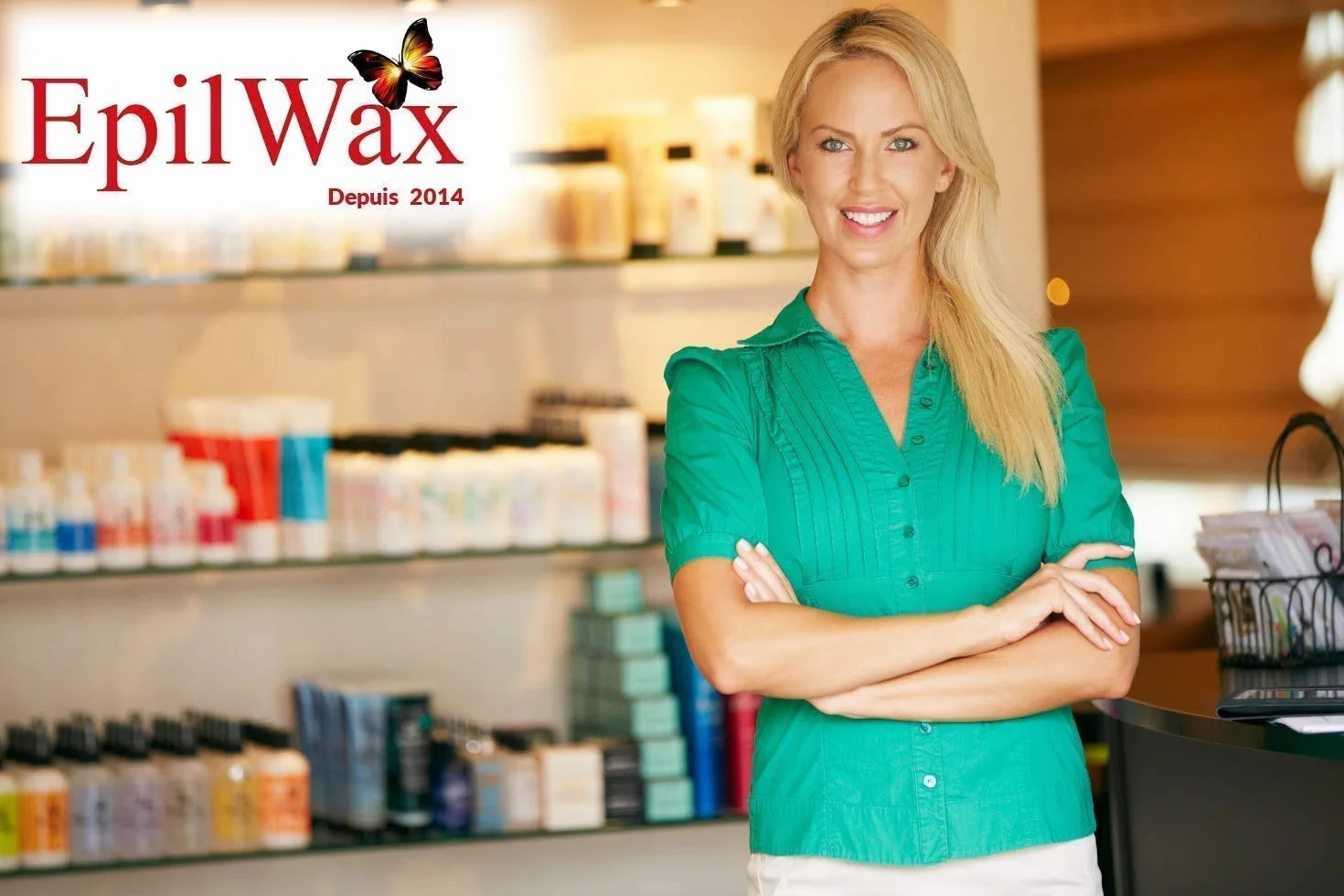 EPILWAX S.A.S - zestaw do depilacji solo, kompletny do jednorazowego użytku, z ruletką, duży model na nogi, pachy i ciało