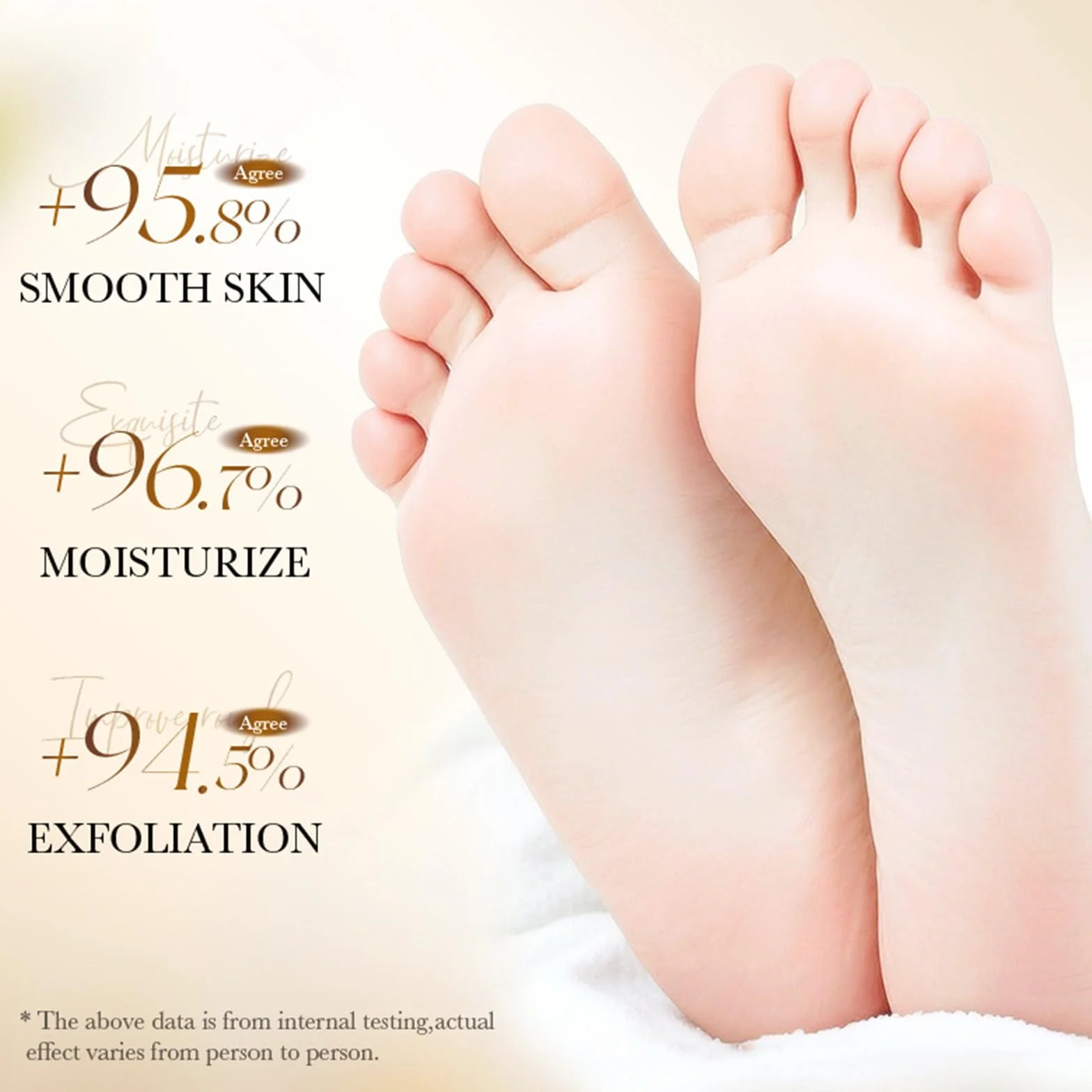 Rice Exfoliating Smooth Foot Mask zestaw masek do rąk, z naturalnym ekstraktem z ryżu, zapewnia głębokie nawilżenie, pielęgnuje suchą i popękaną skórę, 6 par masek na stopy i 6 par masek do rąk