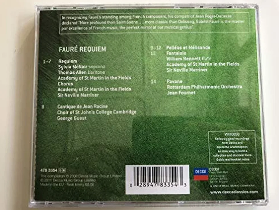 Faur: Requiem; Pavane etc.