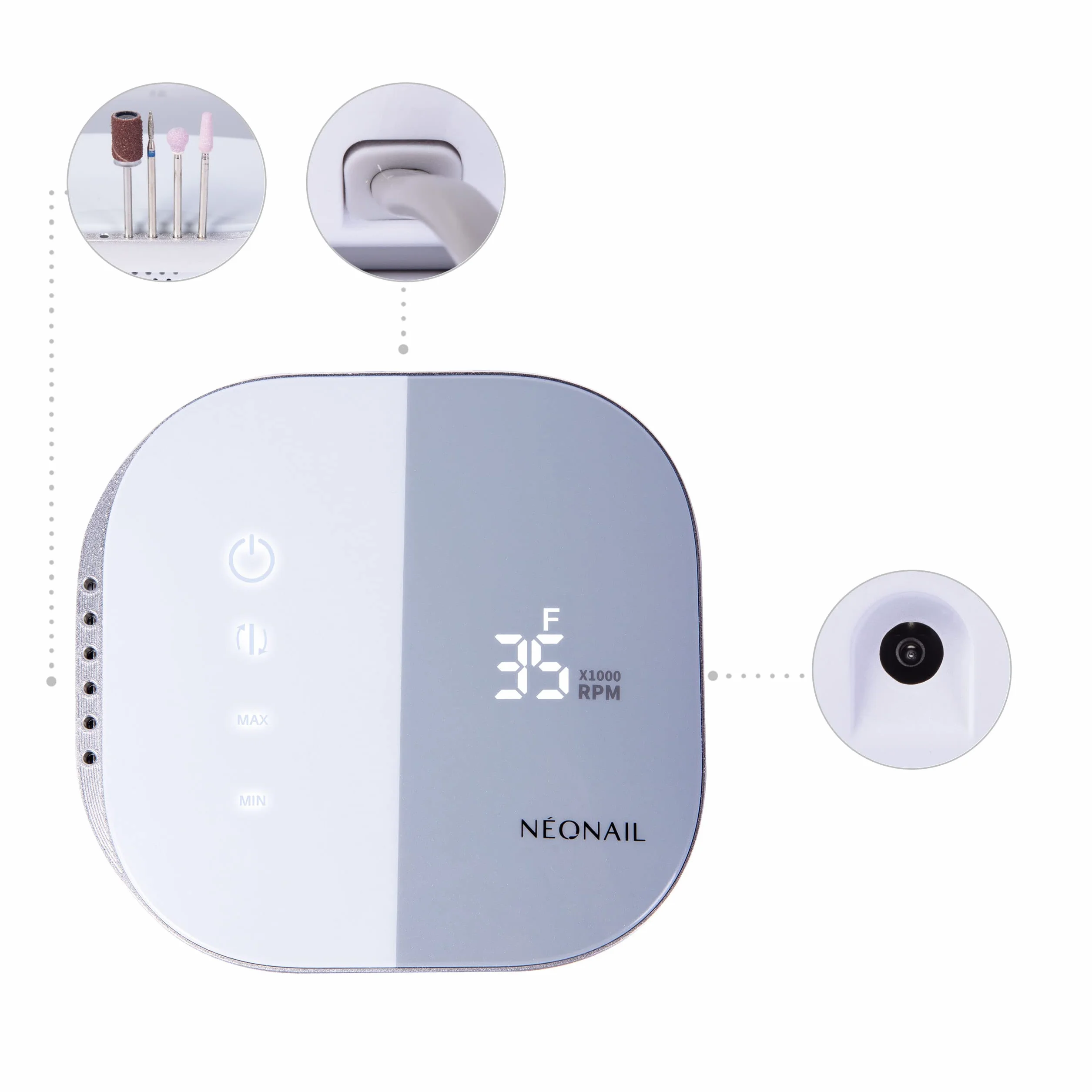 NÉONAIL Frezarka do paznokci Nail Drill One Touch, 21 W