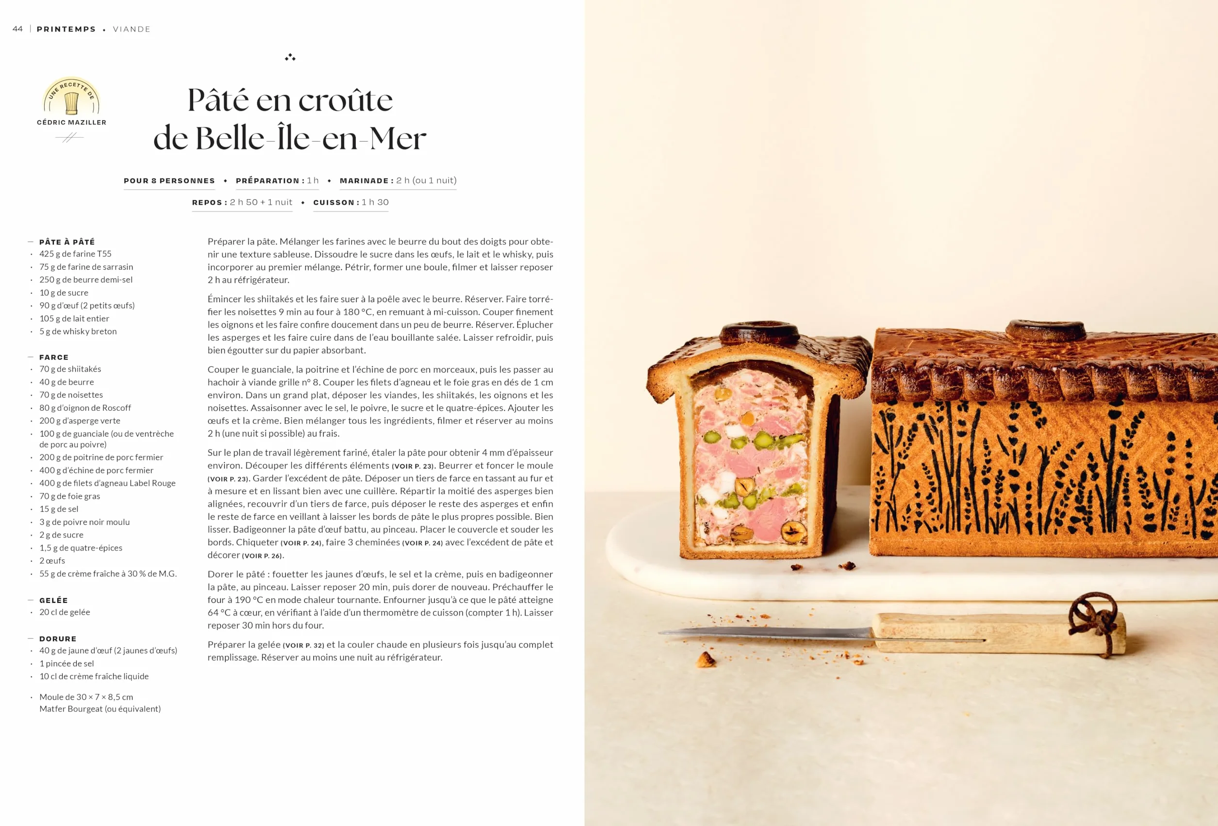 L'art du pâté en croûte: 60 recettes par le champion du monde de pâté en croute