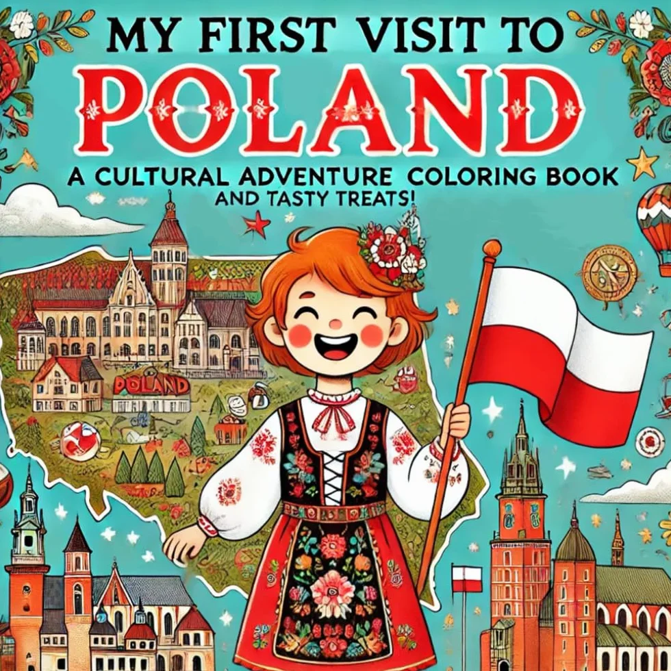 My First Visit to Poland A Cultural Adventure Coloring Book And Tasty Treats!: Discover Polish Culture, Traditions, and Beautiful Landscapes