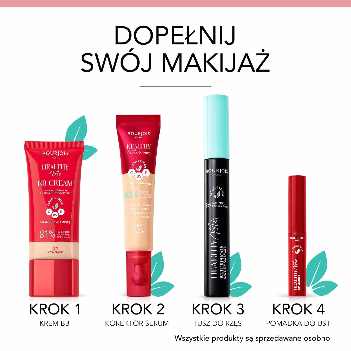 Bourjois Healthy Mix kryjący krem BB nr 03 Beige 30 ml