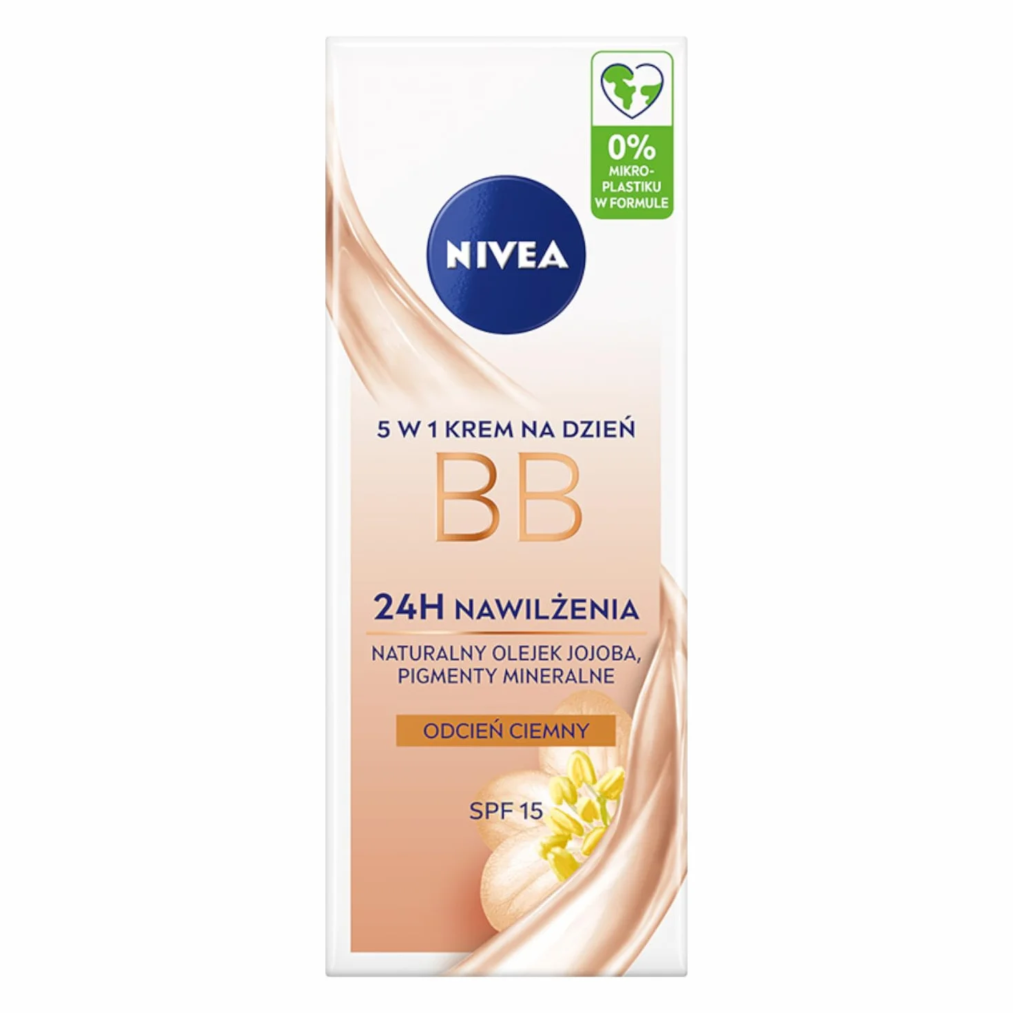 NIVEA Krem BB nadający koloryt 5w1 z SPF 15 - ciemny 50 ml