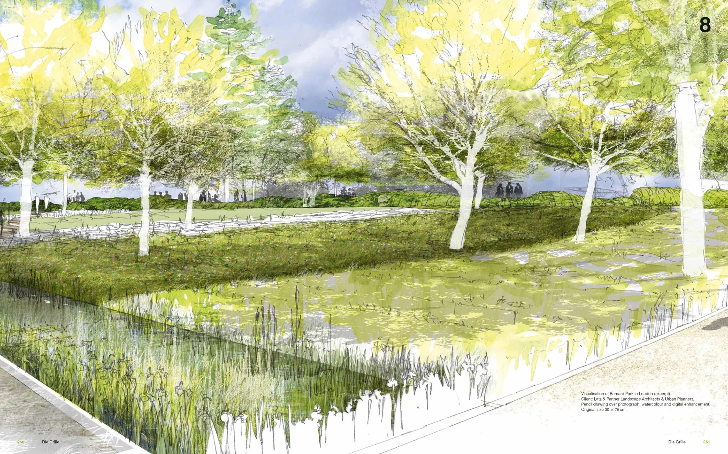 Drawing for Landscape Architects 1: Basic Drawing, Graphics, and Projections: Vol. 1
