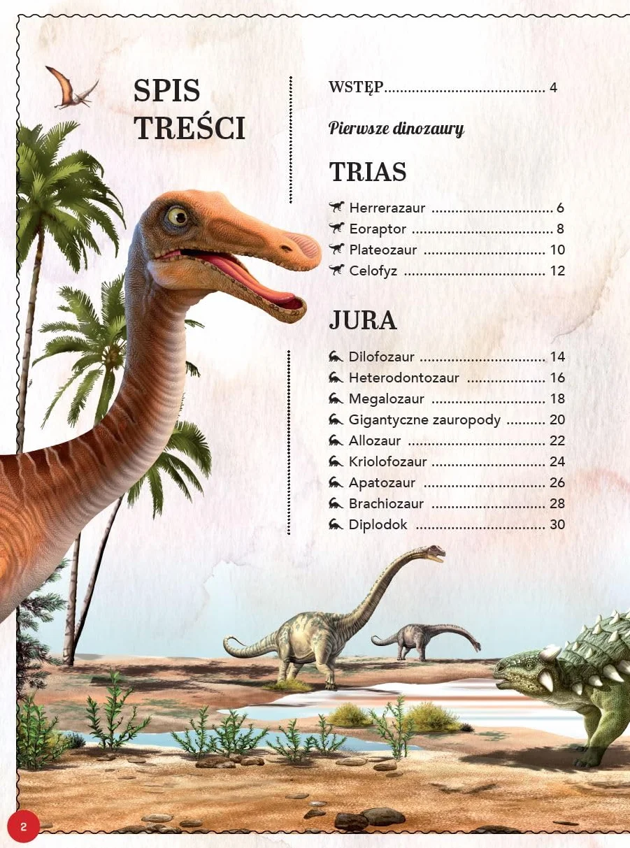 Wspaniała księga dinozaurów