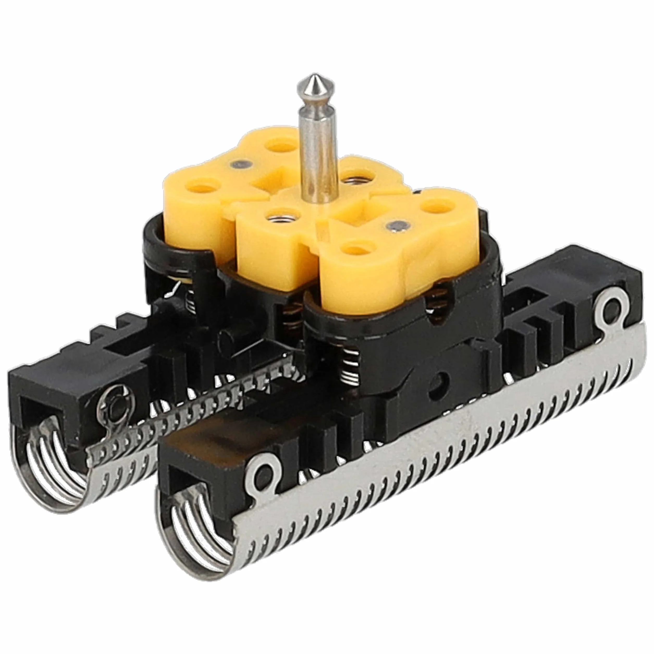 vhbw Zestaw części tnących do golarki Braun Flex Integral 6550, folia + blok na noże, czarny