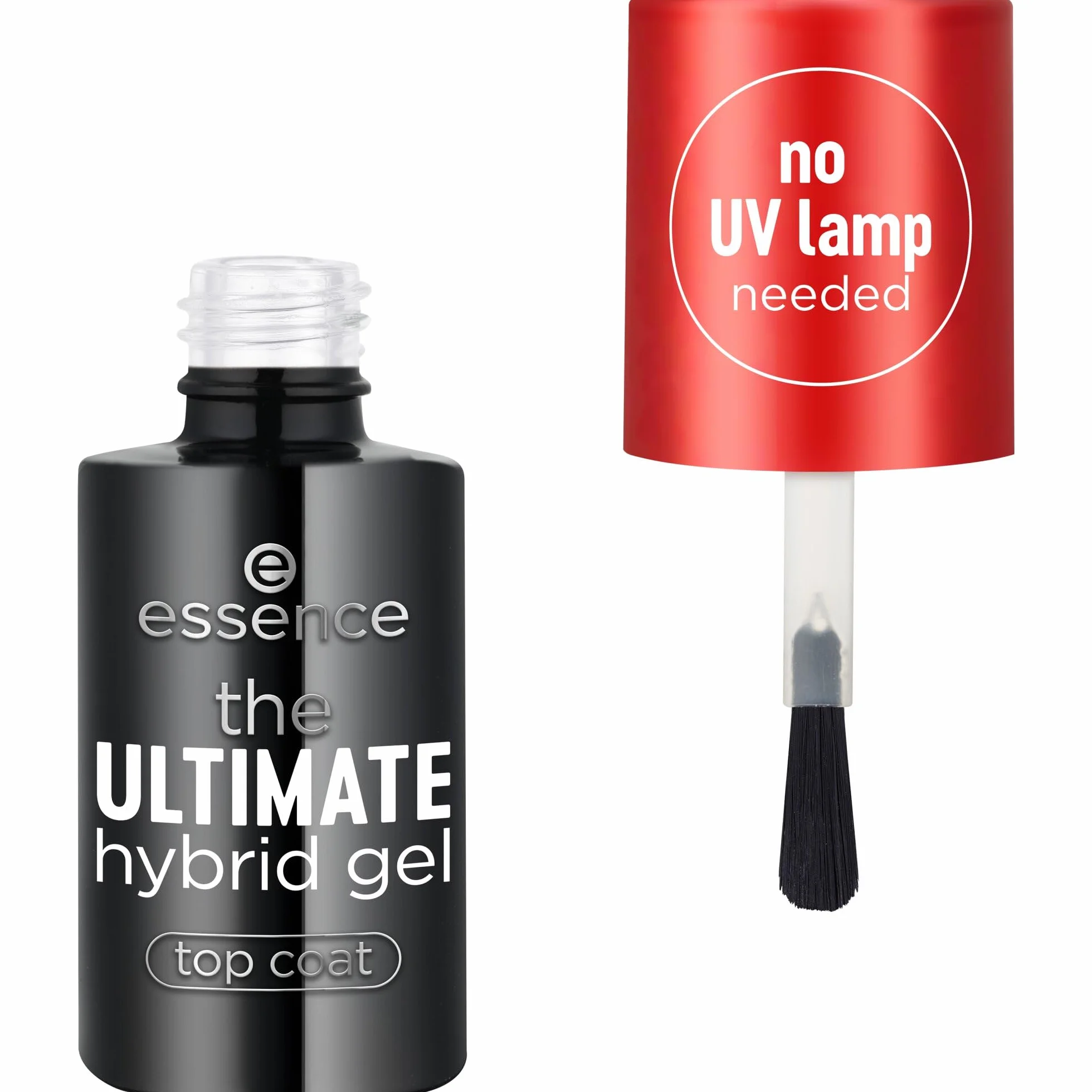 Essence top do paznokci hybrid gel długotrwały wygładzający błyszczący 8ml