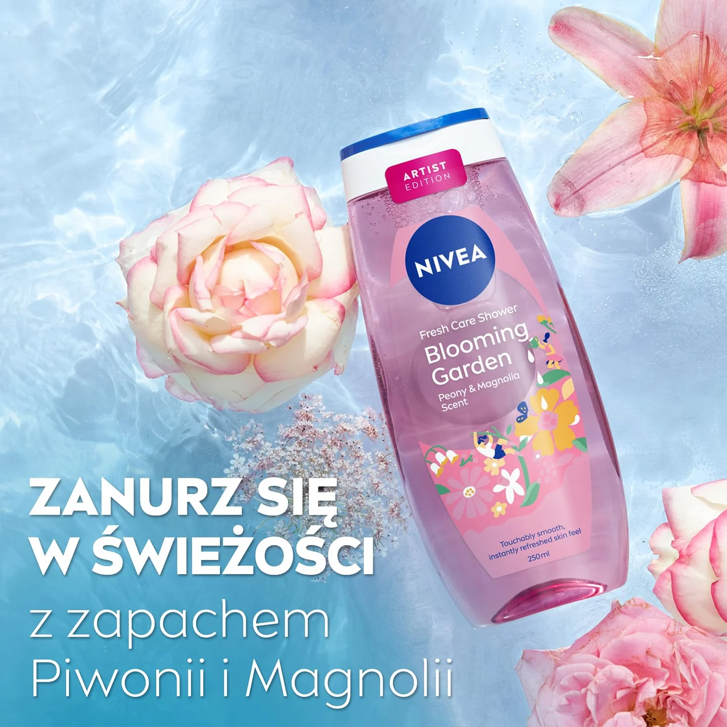 NIVEA Żel pod prysznic Blooming Garden 250ml
