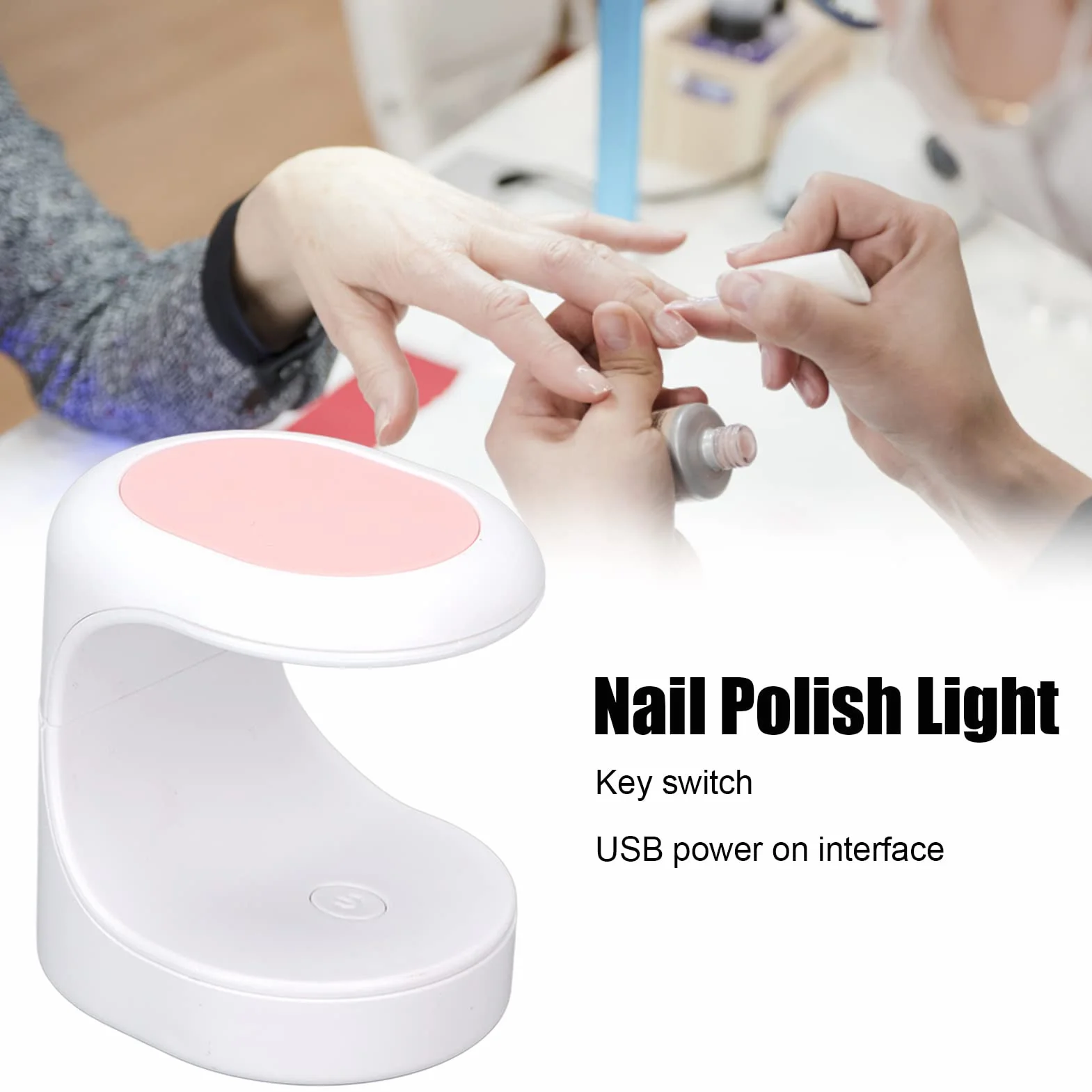 Lampa UV do Paznokci 16W UV LED Suszarka do Żelu Czas 60s