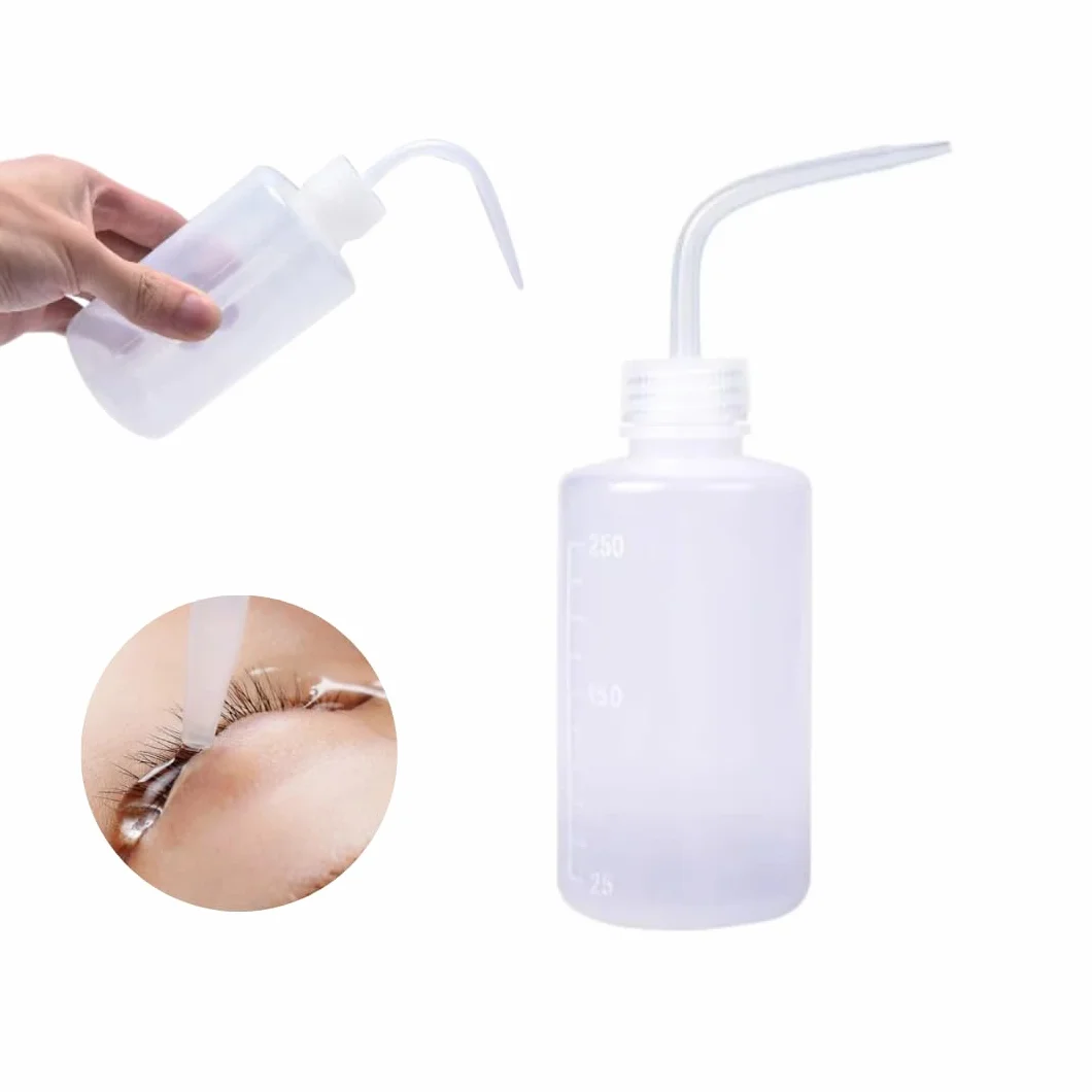 Butelka Tryskawka do Mycia Rzęs Tatuażu Biała Prima Derma 250 ml