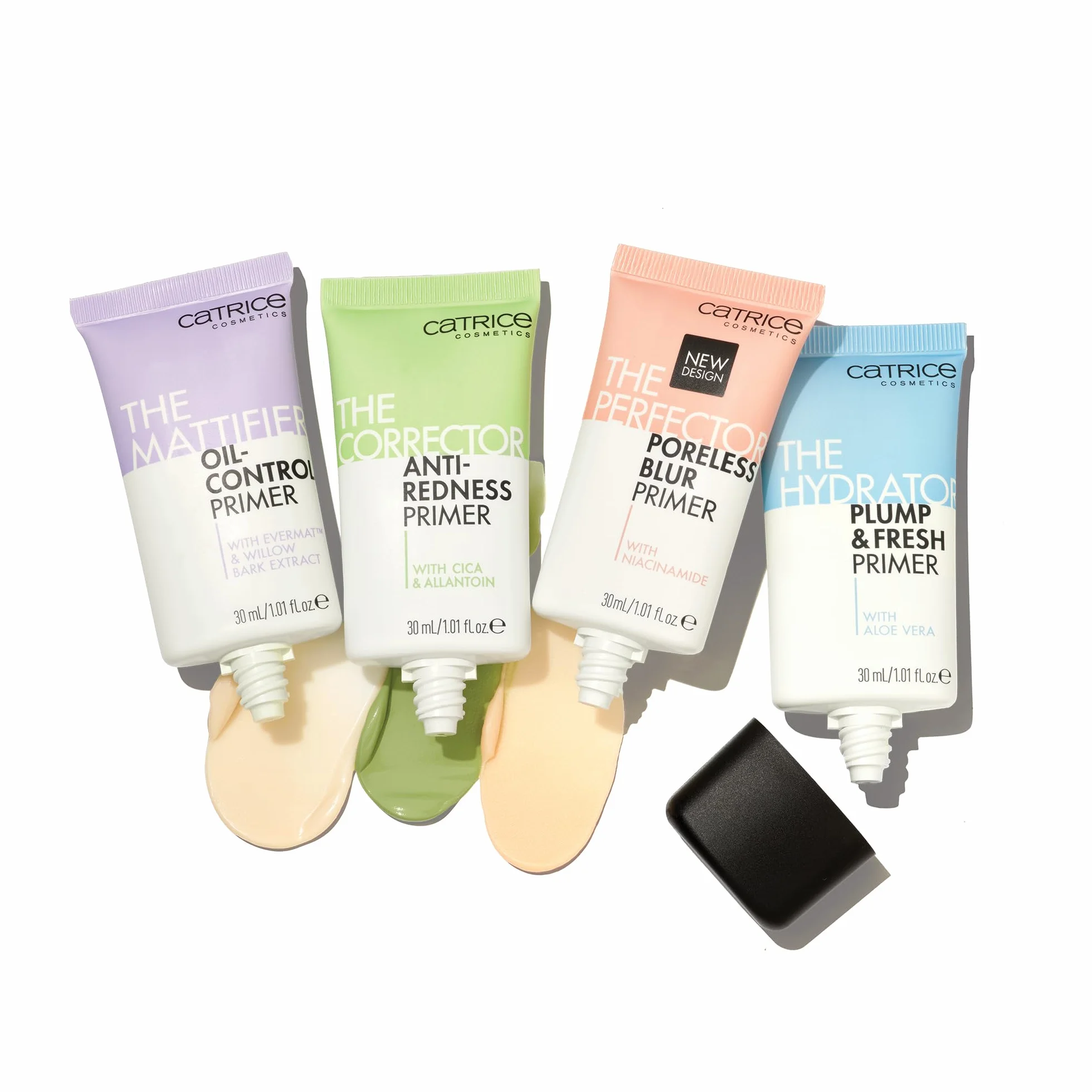 Catrice Korygująca baza redukująca zaczerwienienia, długotrwały, opieka, oczyszczanie porów, łagodzenie (30ml)
