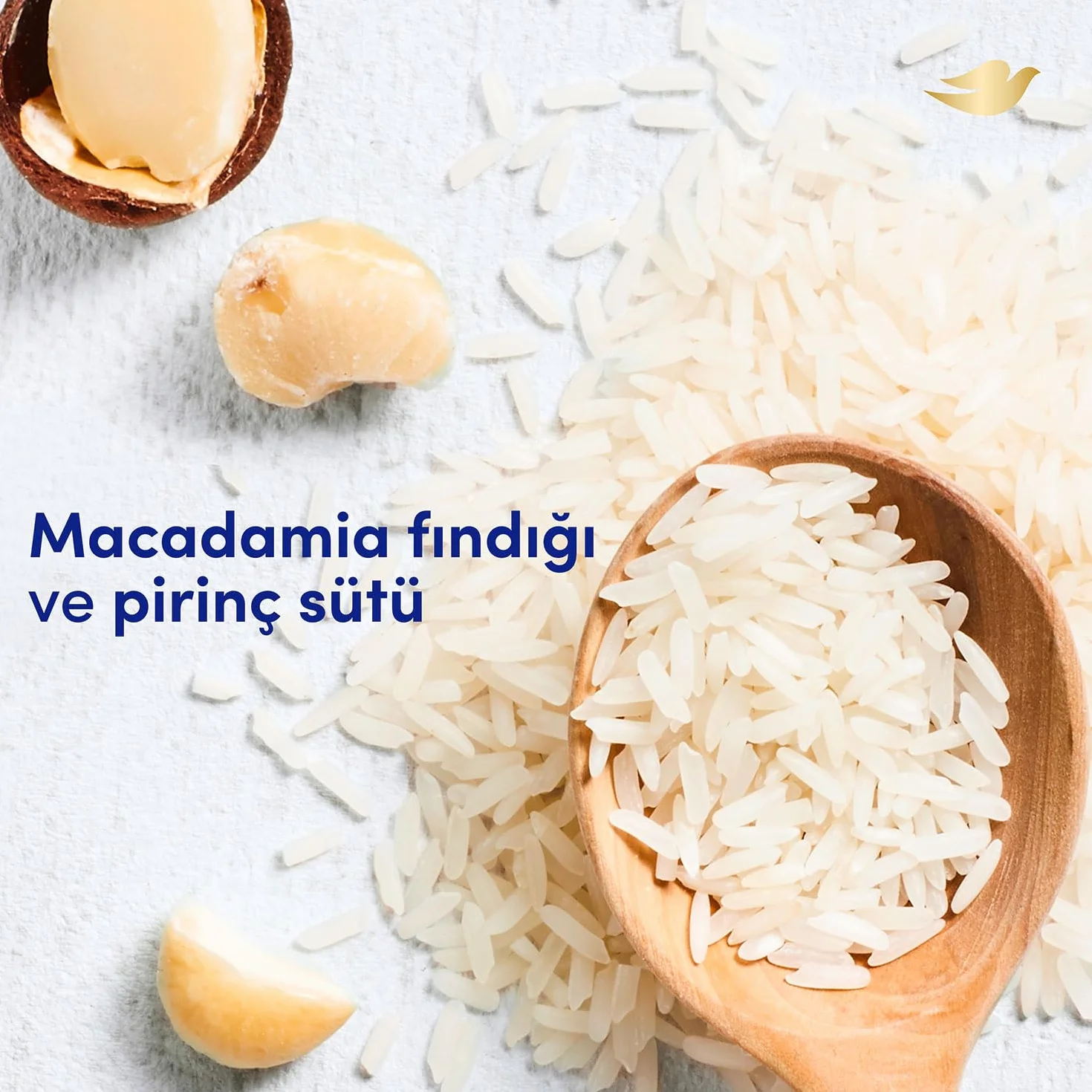 Dove peeling do ciała macadamia