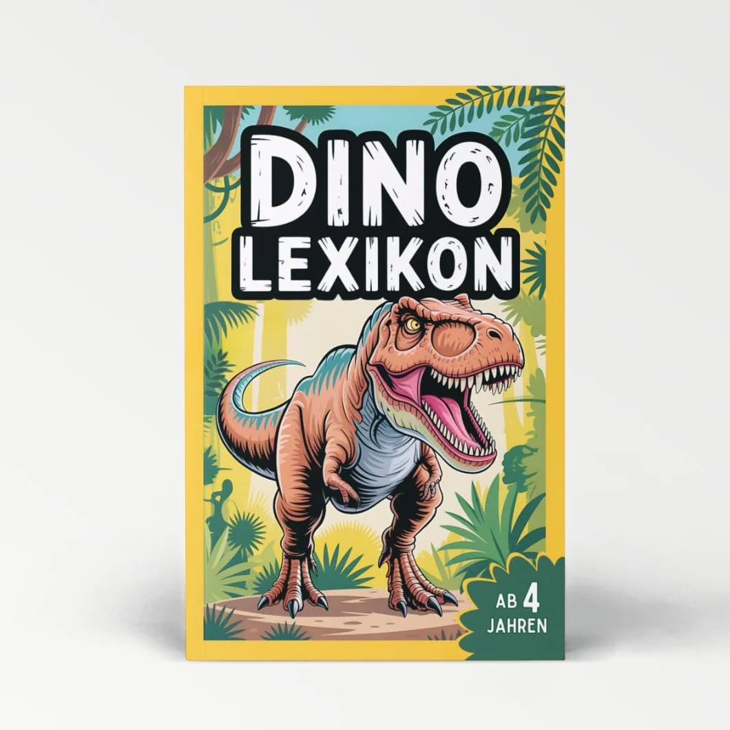 Dinolexikon für Kinder – Mein erstes Dinosaurier Buch von A bis Z: Das bunte Vorlesebuch zum gemeinsamen Entdecken I Mit spannenden Fakten und ... I Dino Buch für Kinder ab 4 Jahre