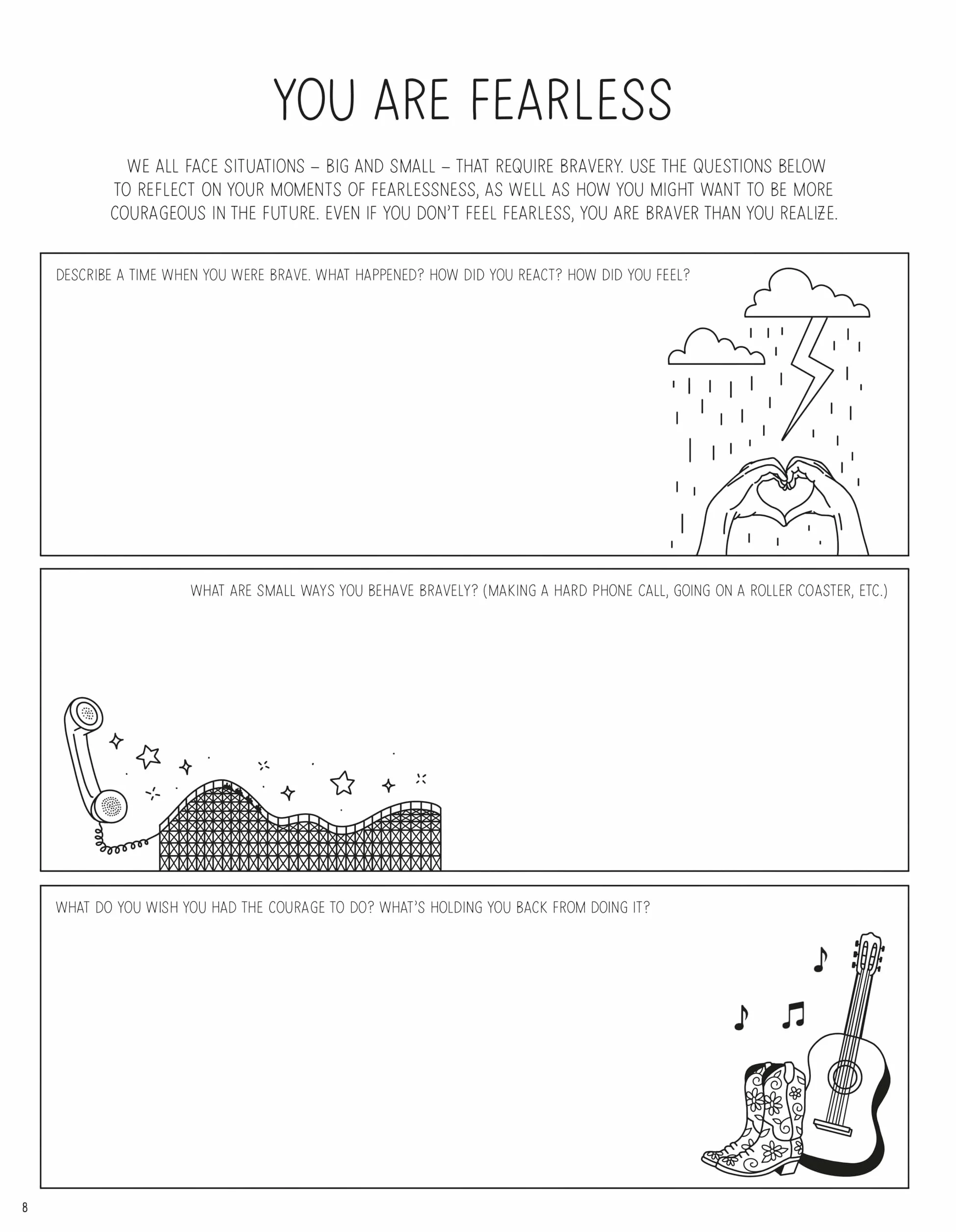 The Story of You: A Swiftie Journal & Coloring Book for Self-Discovery
