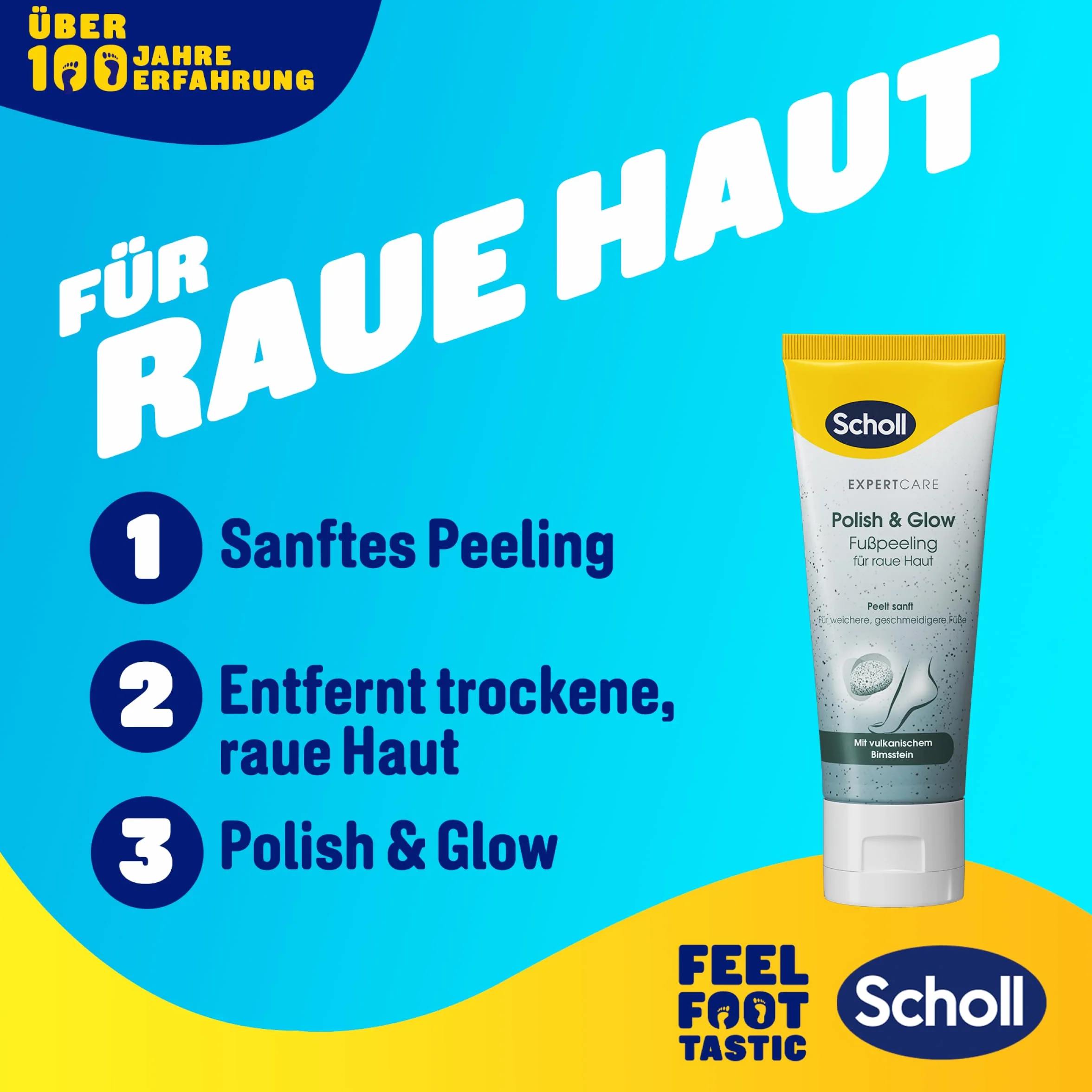 Scholl EXPERTCARE peeling do skóry suchej i zrogowaciałej 75 ml