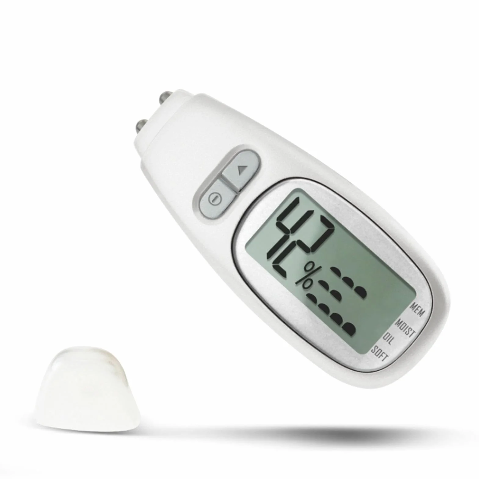 Tester wilgotności twarzy, wyświetlacz LCD, inteligentny tester nawilżenia skóry, precyzyjny tester oleju wodnego do pielęgnacji skóry twarzy dziewcząt i kobiet
