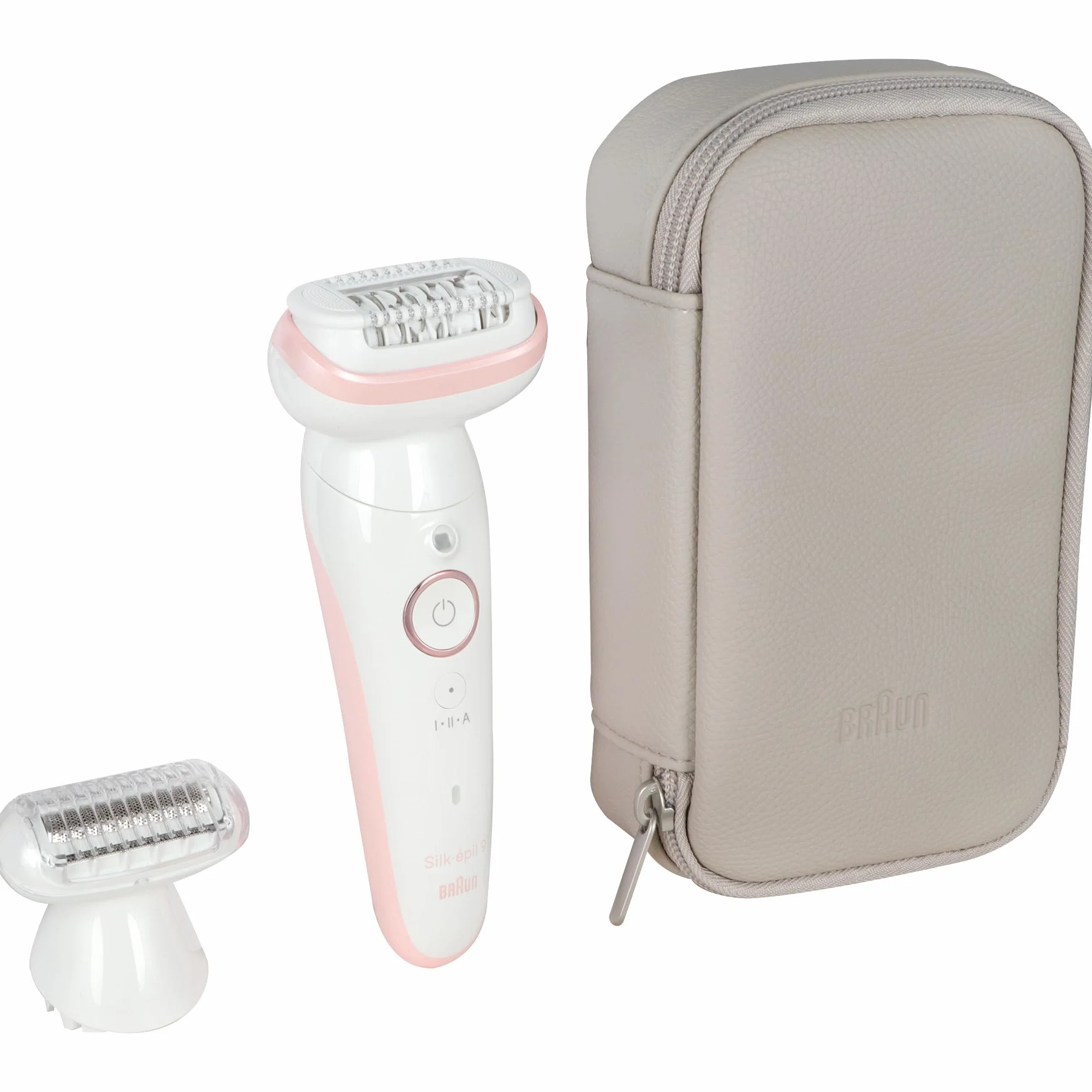 Braun Silk-épil 9 zestaw All-in-One depilator golarka trymer damski depilator 9-030 biały różowy