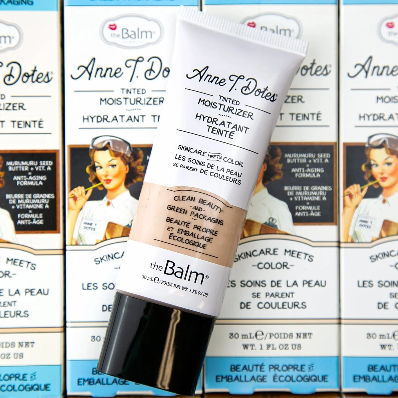 theBalm Cosmetics Anne T. Dote Tinted Moisturizer- #10 Lighter than Light - 30 ml