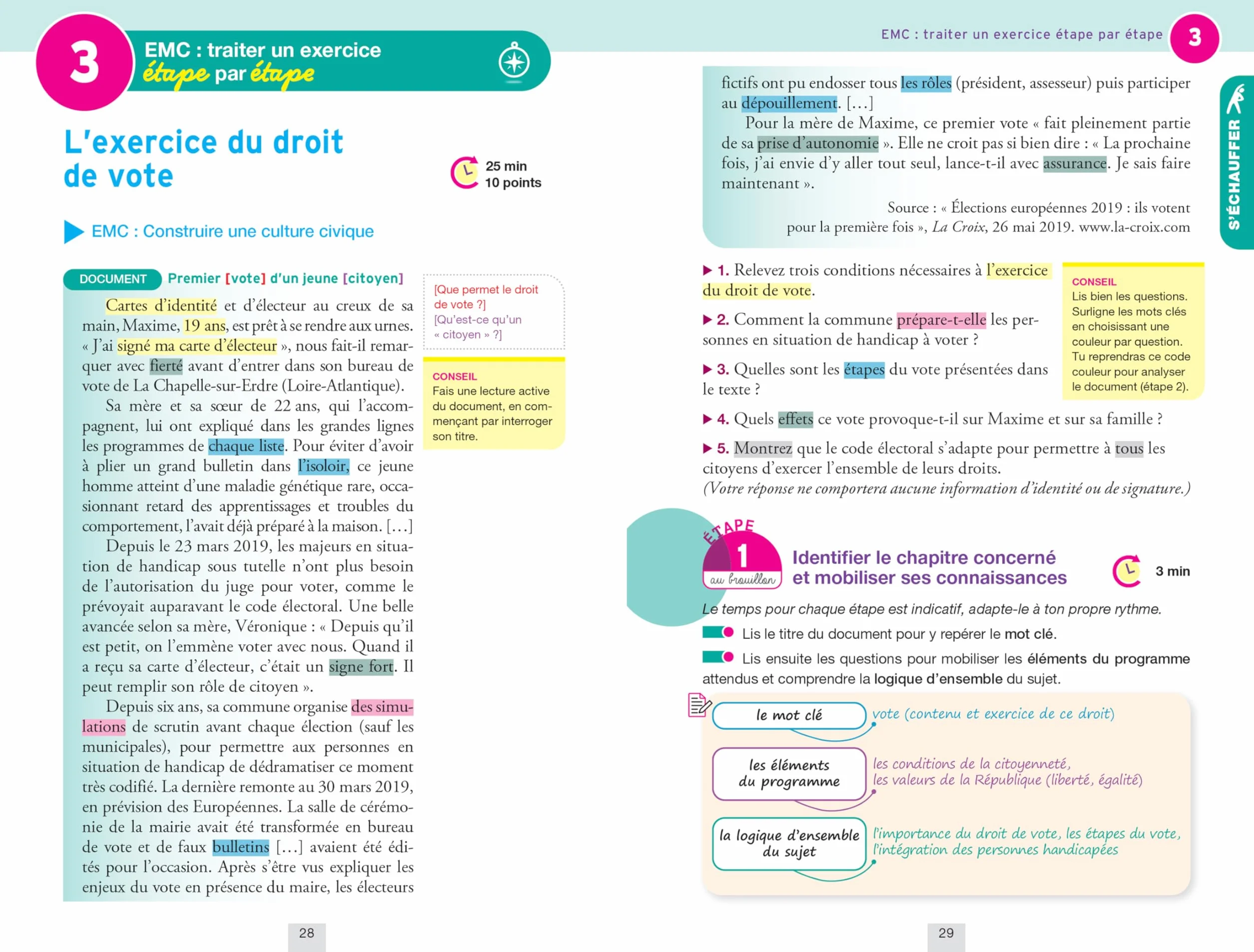 Annales du brevet 2026 - Annabrevet Histoire-géographie EMC 3e - Nouveau brevet: sujets corrigés & méthodes pour réussir son brevet