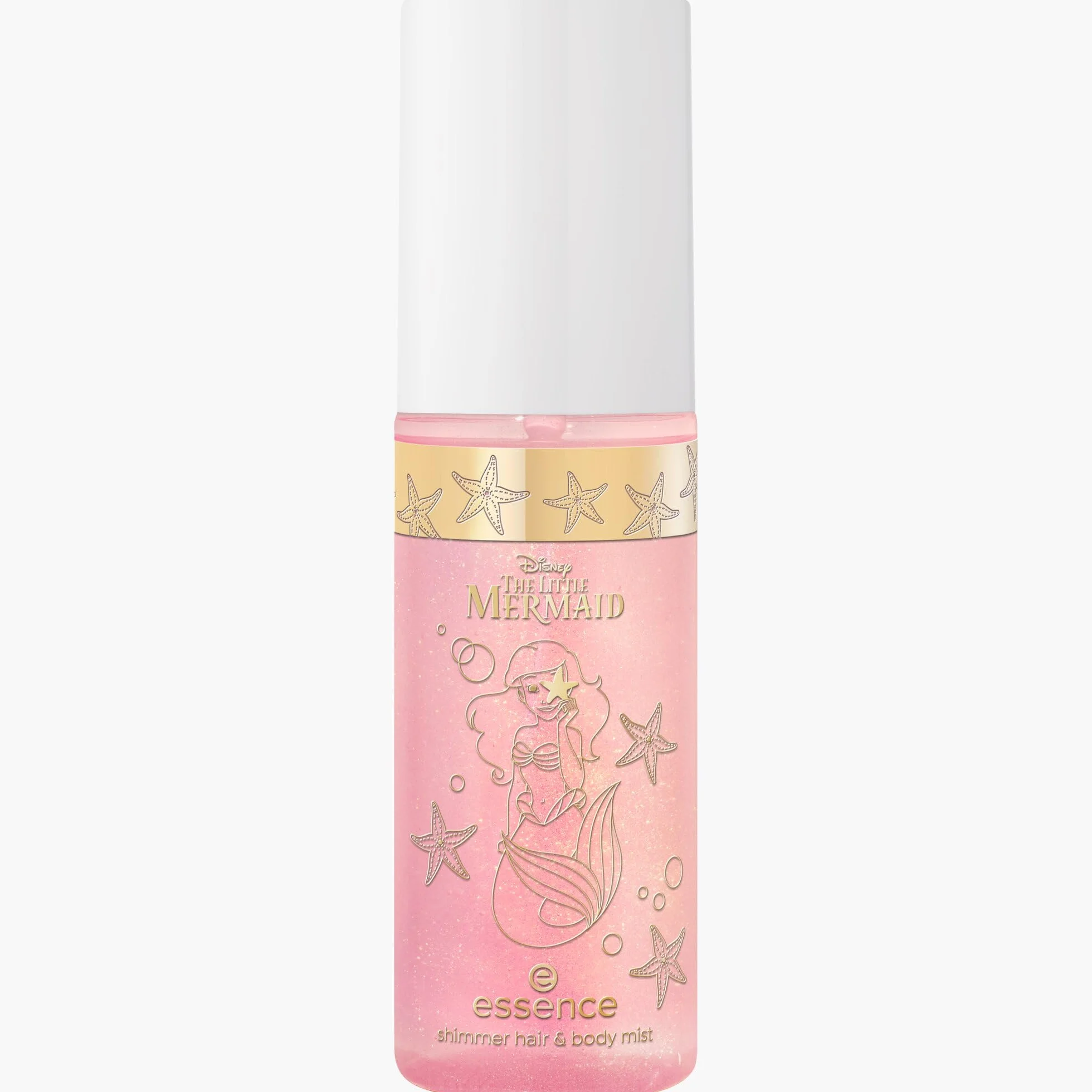 essence Rozświetlająca mgiełka do włosów i ciała Disney THE LITTLE MERMAID, mieniący się (100ml)