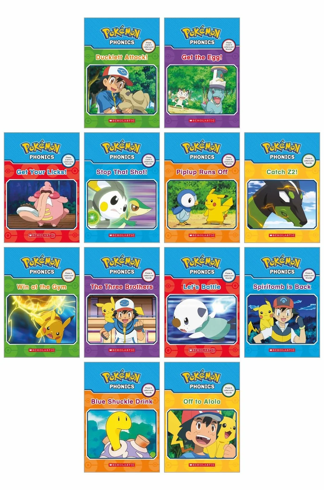 Pokémon: Phonics Boxed Set