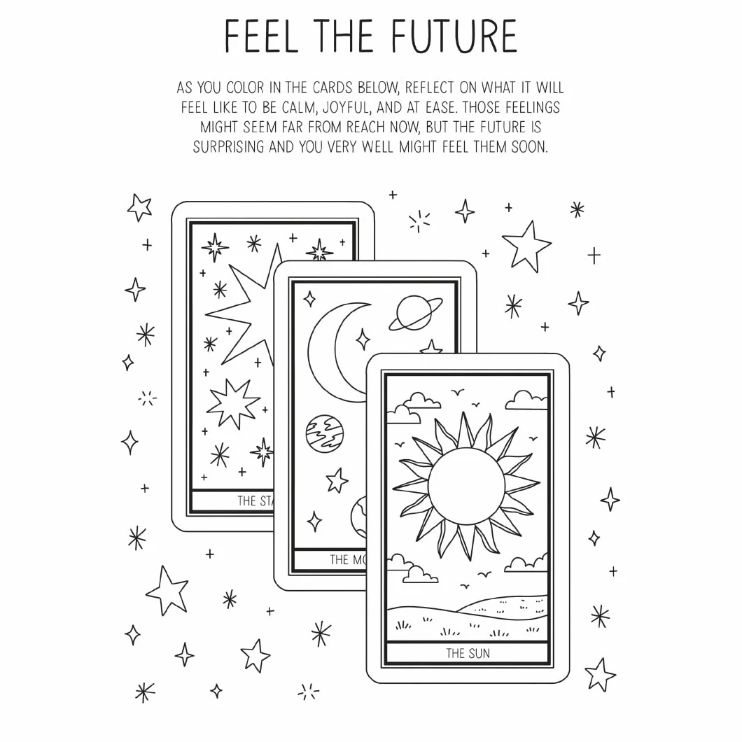 Out of Your Mind: A Journal and Coloring Book to Distract Your Anxious Mind: 1