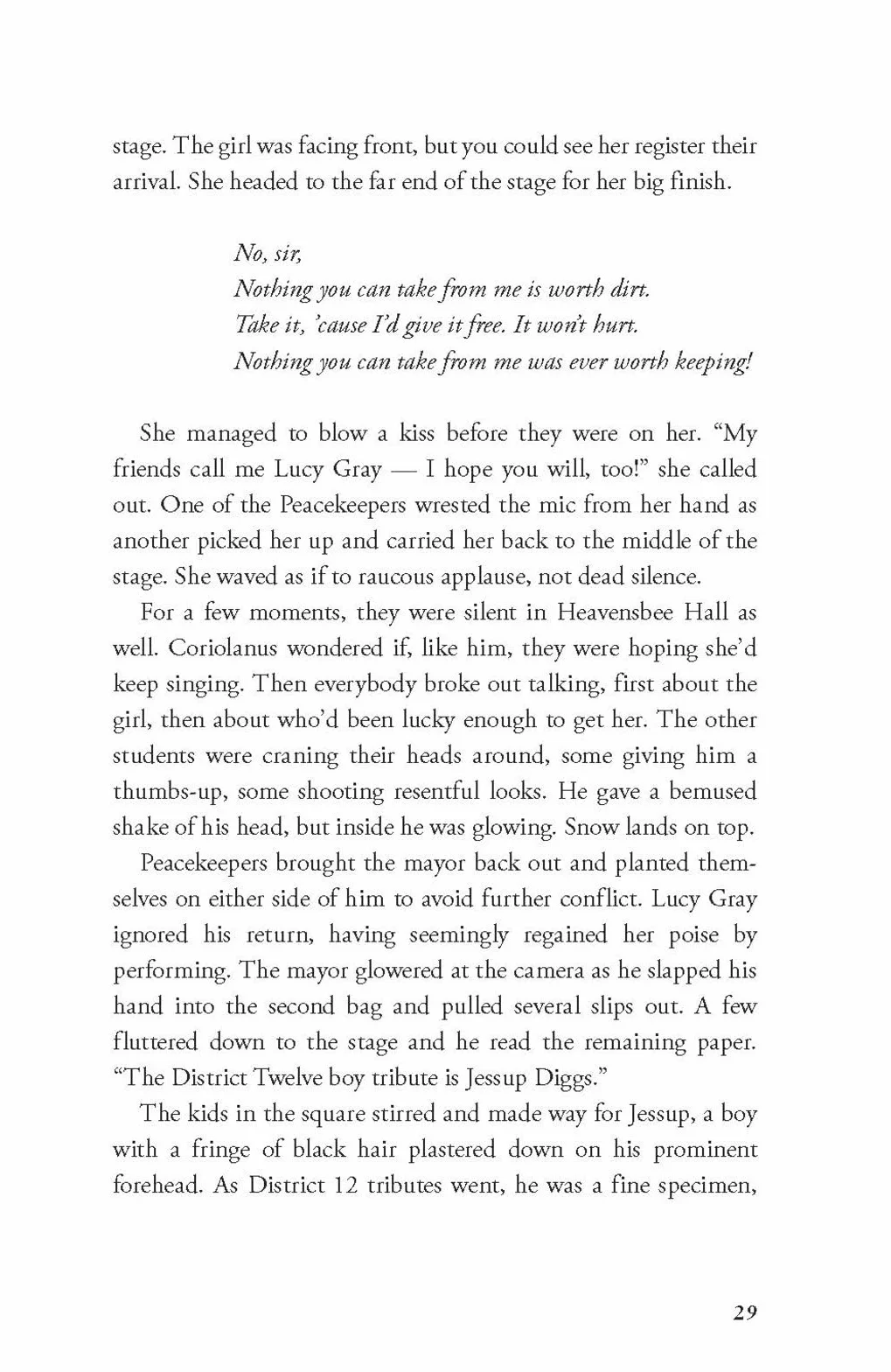 The Ballad of Songbirds and Snakes Movie Tie-in