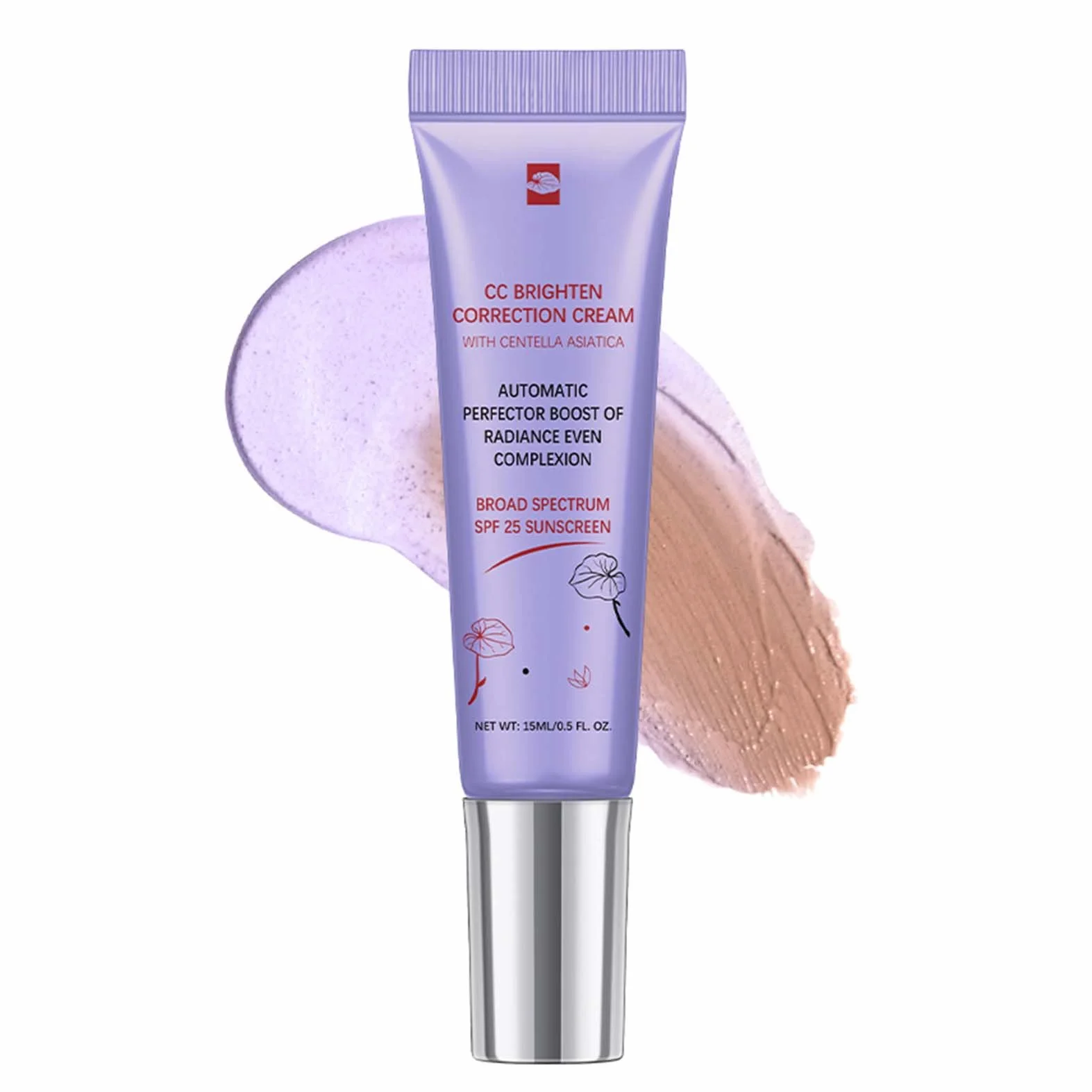 CC Cream Dull Correct – krem CC automatyczna pielęgnacja cery z Centella Asiatica – koreański podkład do makijażu z LSF 25 – poprawia cerę i nawilża – wodoodporny i trwały