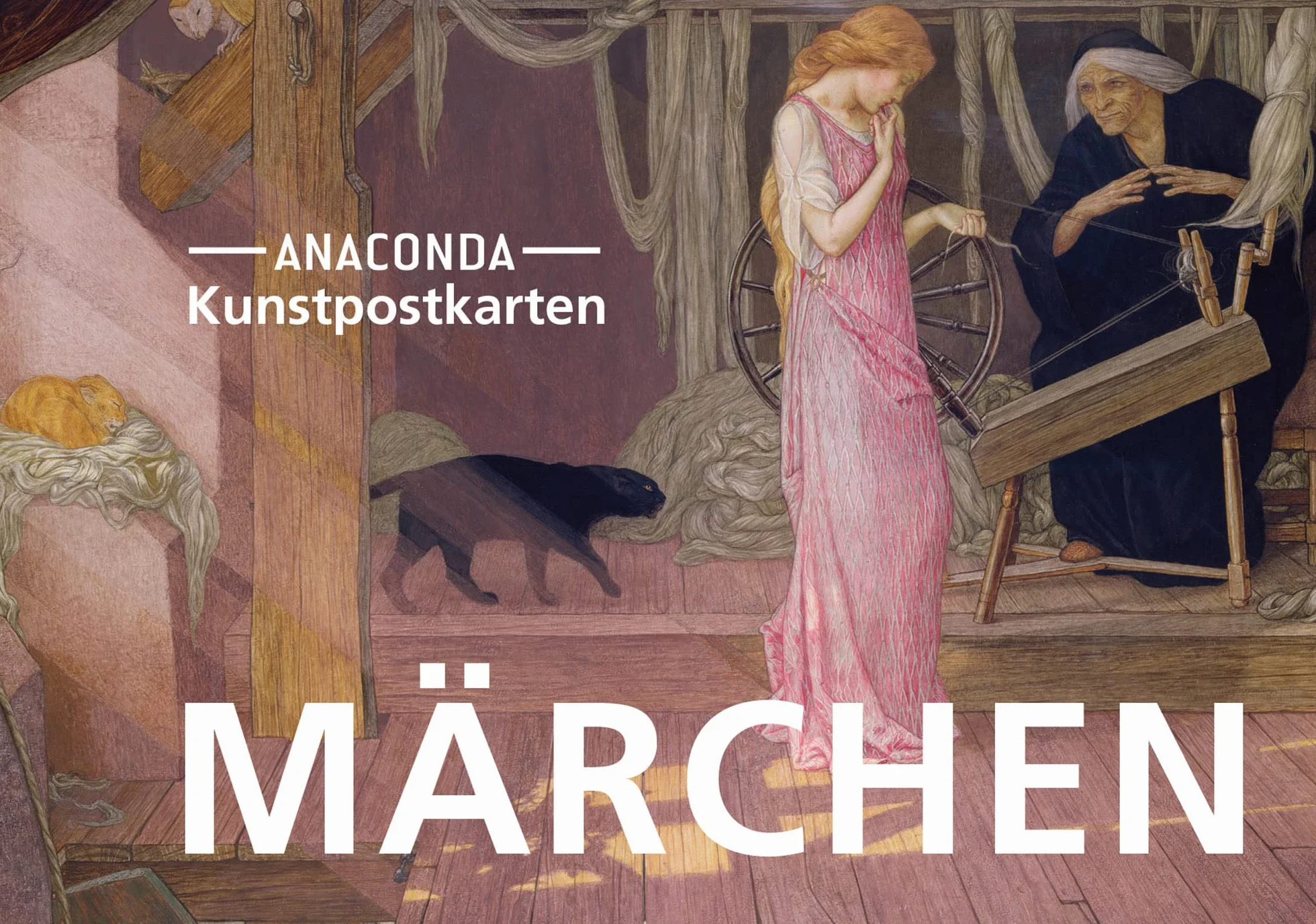 Postkarten-Set Märchen: 18 Kunstpostkarten aus hochwertigem Karton. ca. 0,28 EUR pro Karte: 37