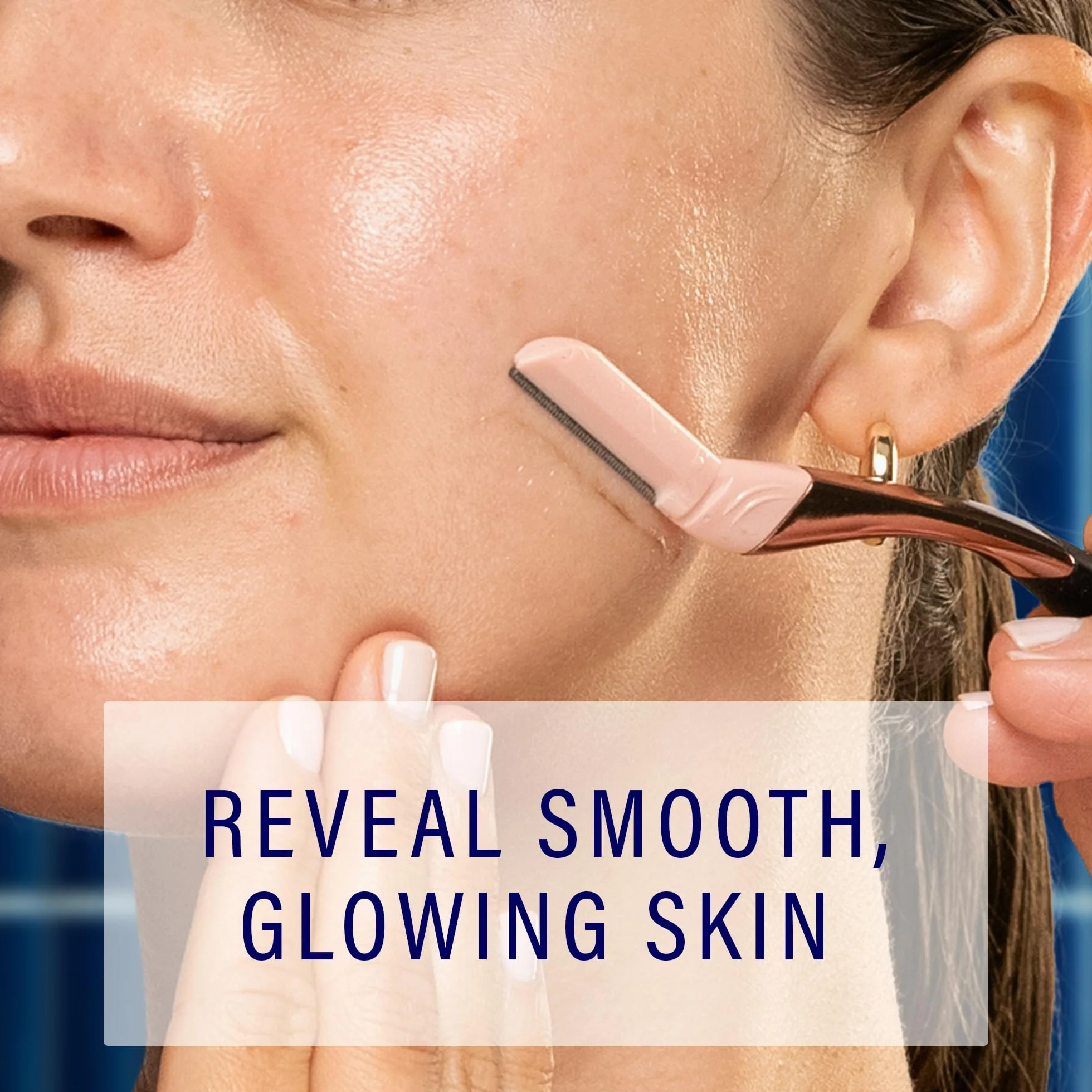 Schick Hydro Silk Dermaplaning Wand, narzędzie do dermaplanowania twarzy z 6 ostrzami