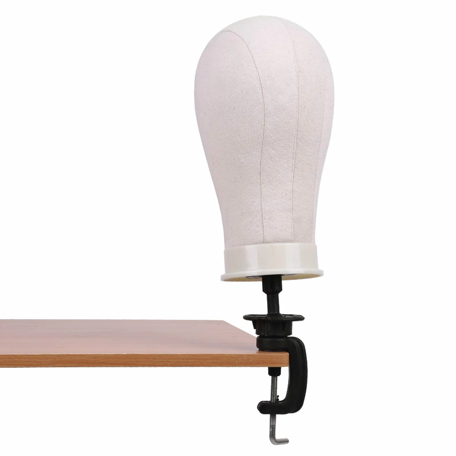 Manekin Head, stojak na perukę, 3 rozmiary, stojak na perukę, zestaw bloków do robienia peruk i czapek (60 cm)