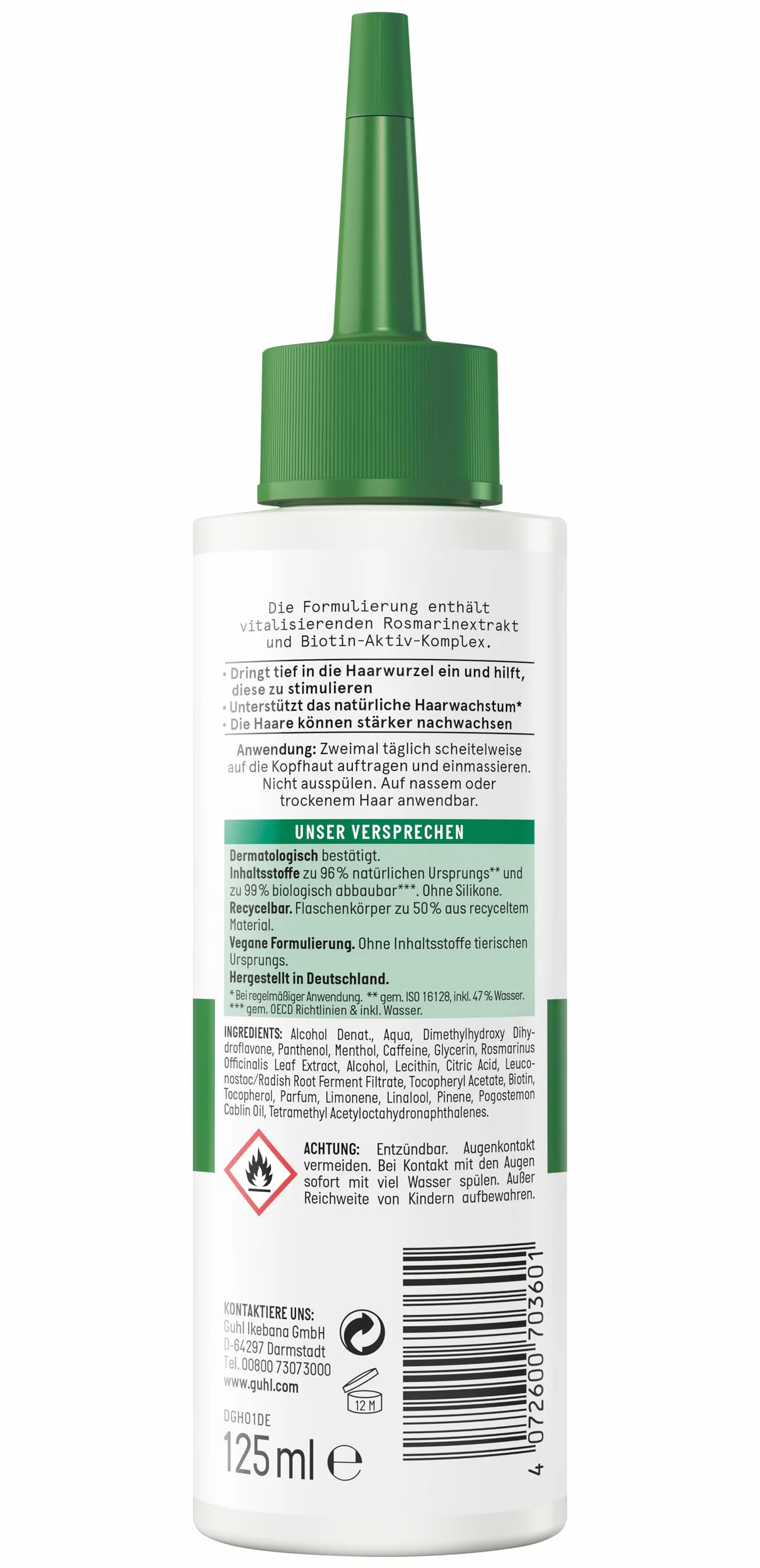 Guhl Tonik do skóry głowy Kraft & Obfitość 125 ml