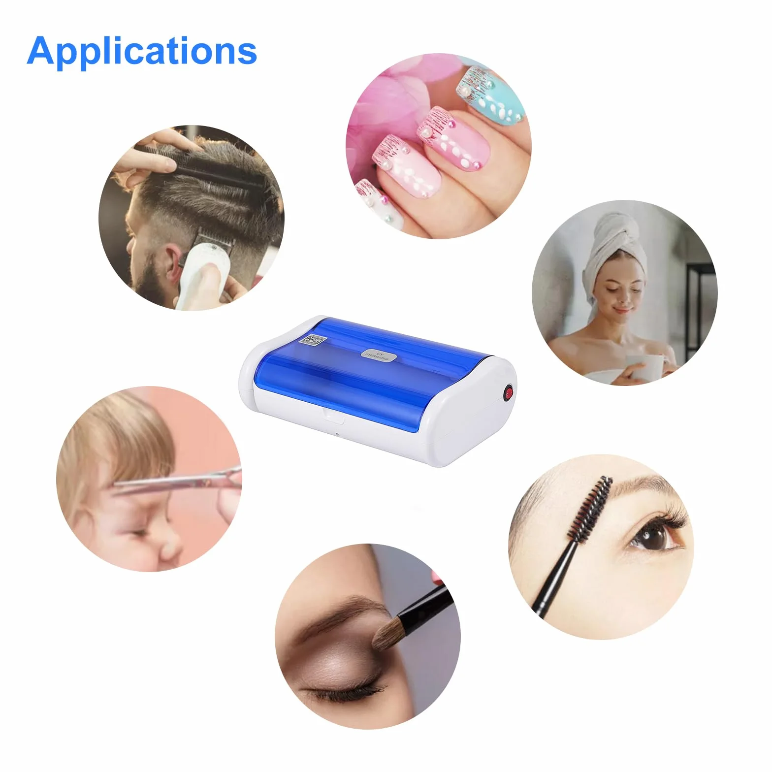 Szafka sterylizatora UV, 8 W narzędzia do manicure'u, pudełko do dezynfekcji UV, profesjonalne urządzenie do dezynfekcji, szafka do przechowywania domu, salonu, hotelu, spa