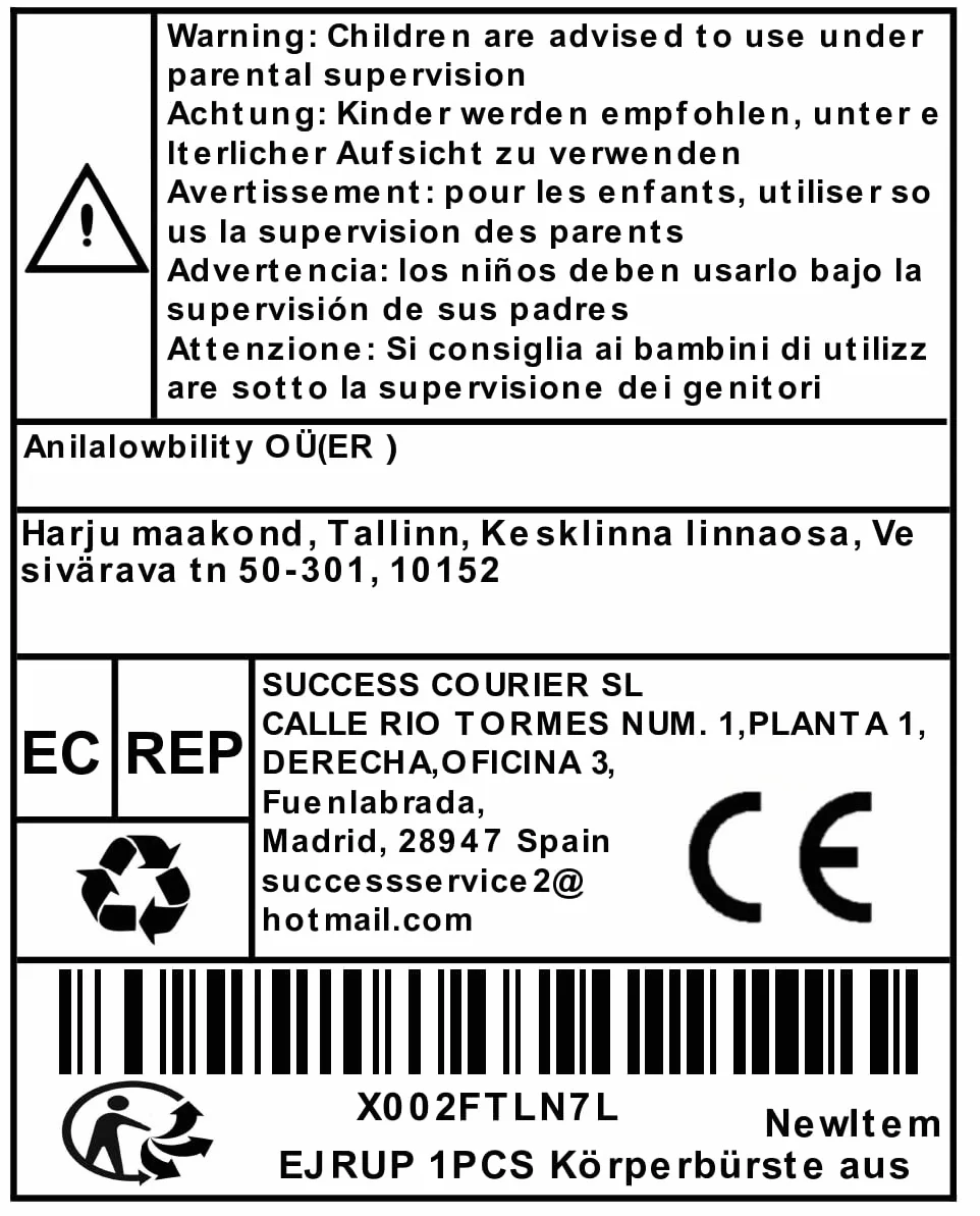 1 x silikonowa szczotka do ciała, peeling do ciała kąpielowego, szczotka do czyszczenia skóry, głębokie oczyszczanie i intensywny masaż, dla dorosłych i dzieci, idealna do wszystkich rodzajów
