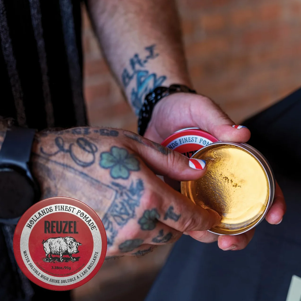 Reuzel Red Water Soluble High Sheen Pomade 35 g