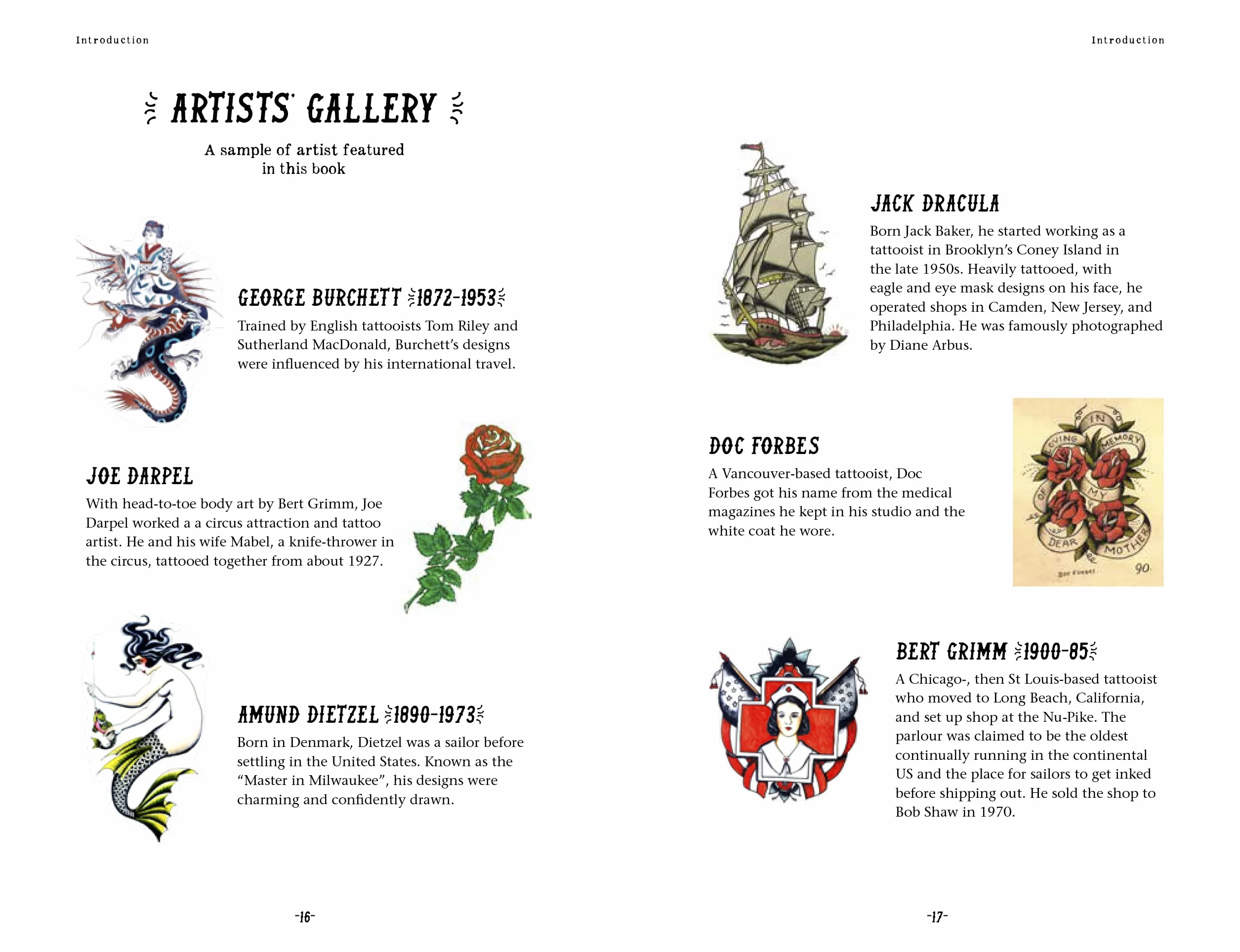 Vintage Tattoos: A Sourcebook for Old-School Designs and Tattoo Artists